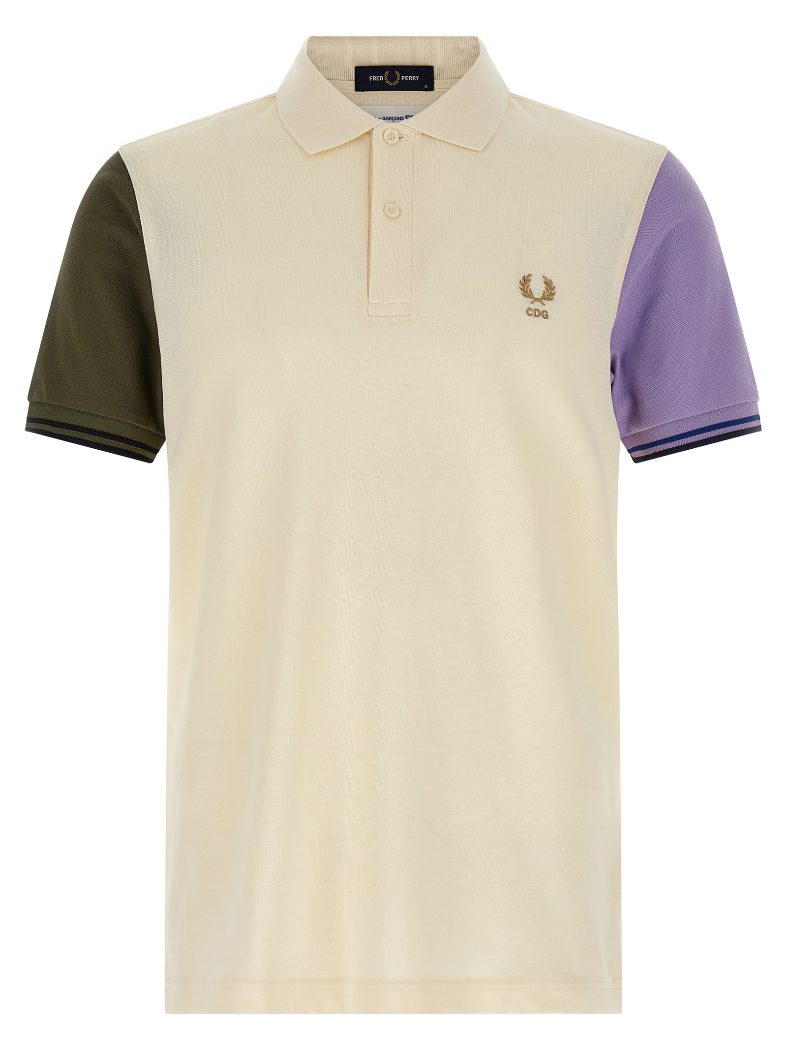 White Cotton Polo Shirt