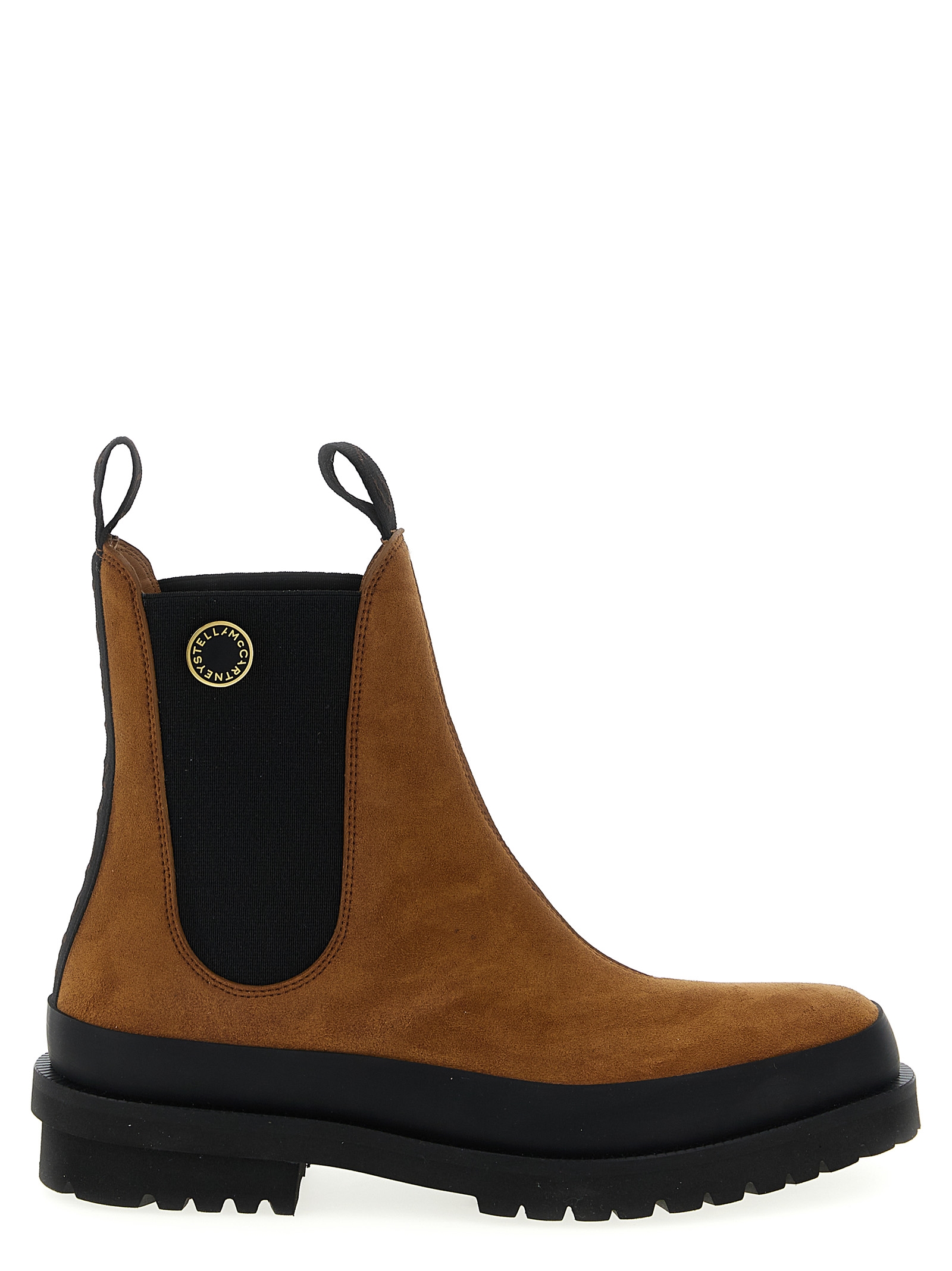Stella McCartney Brown Viscose Ankle Boots - Women