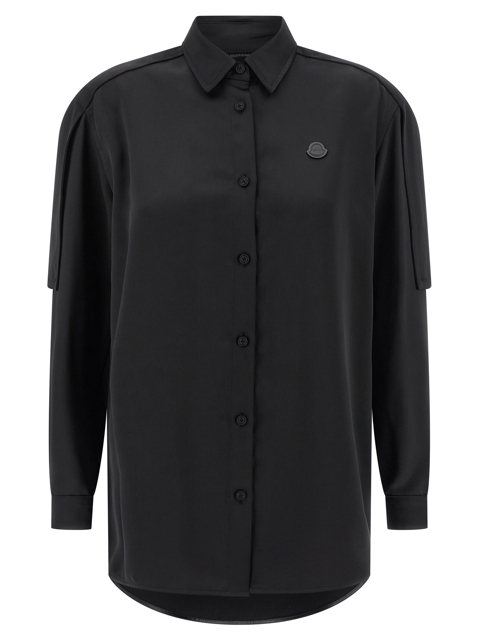 Black Polyester Blouse