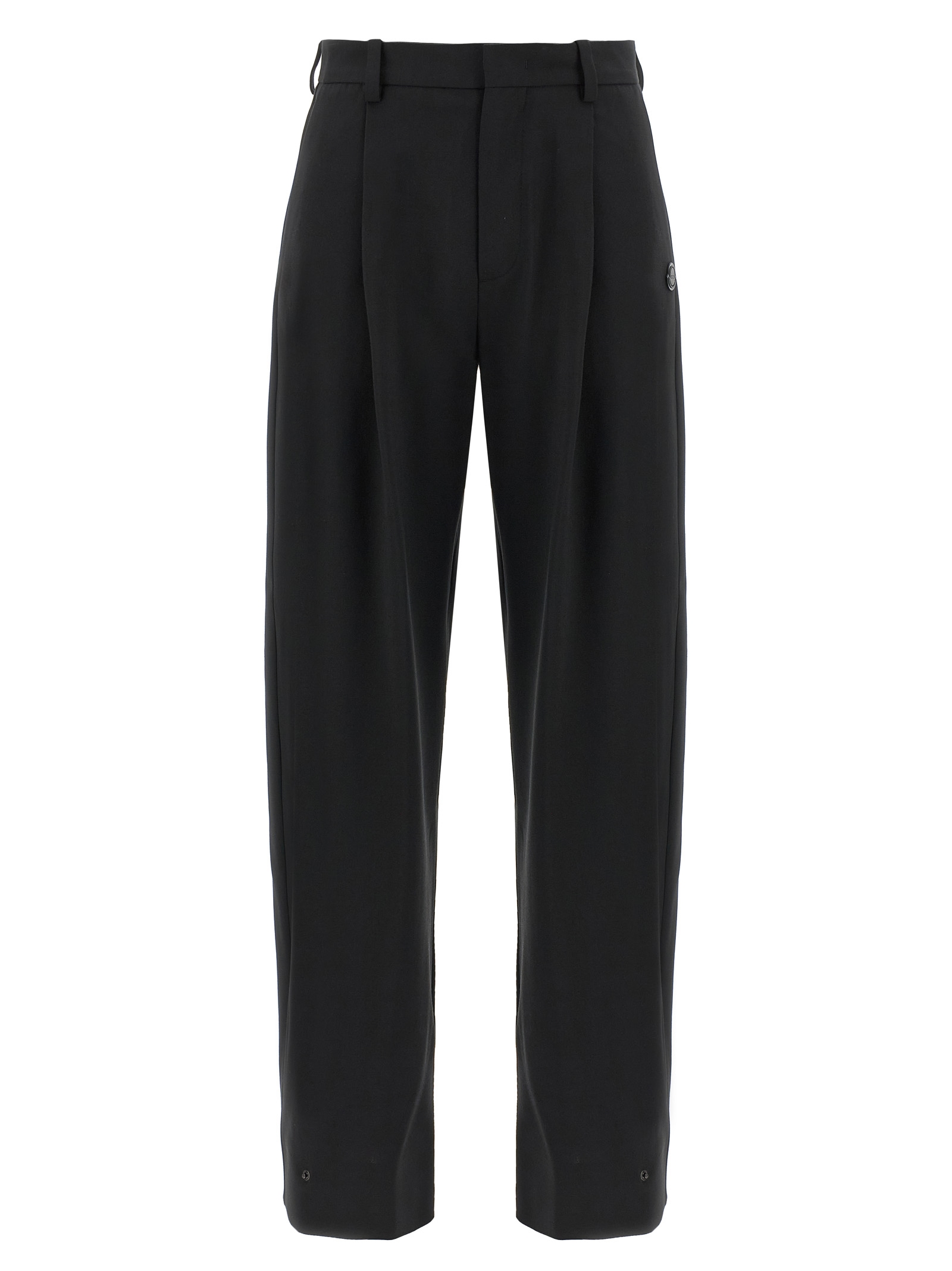 Black Polyester Dress Pants