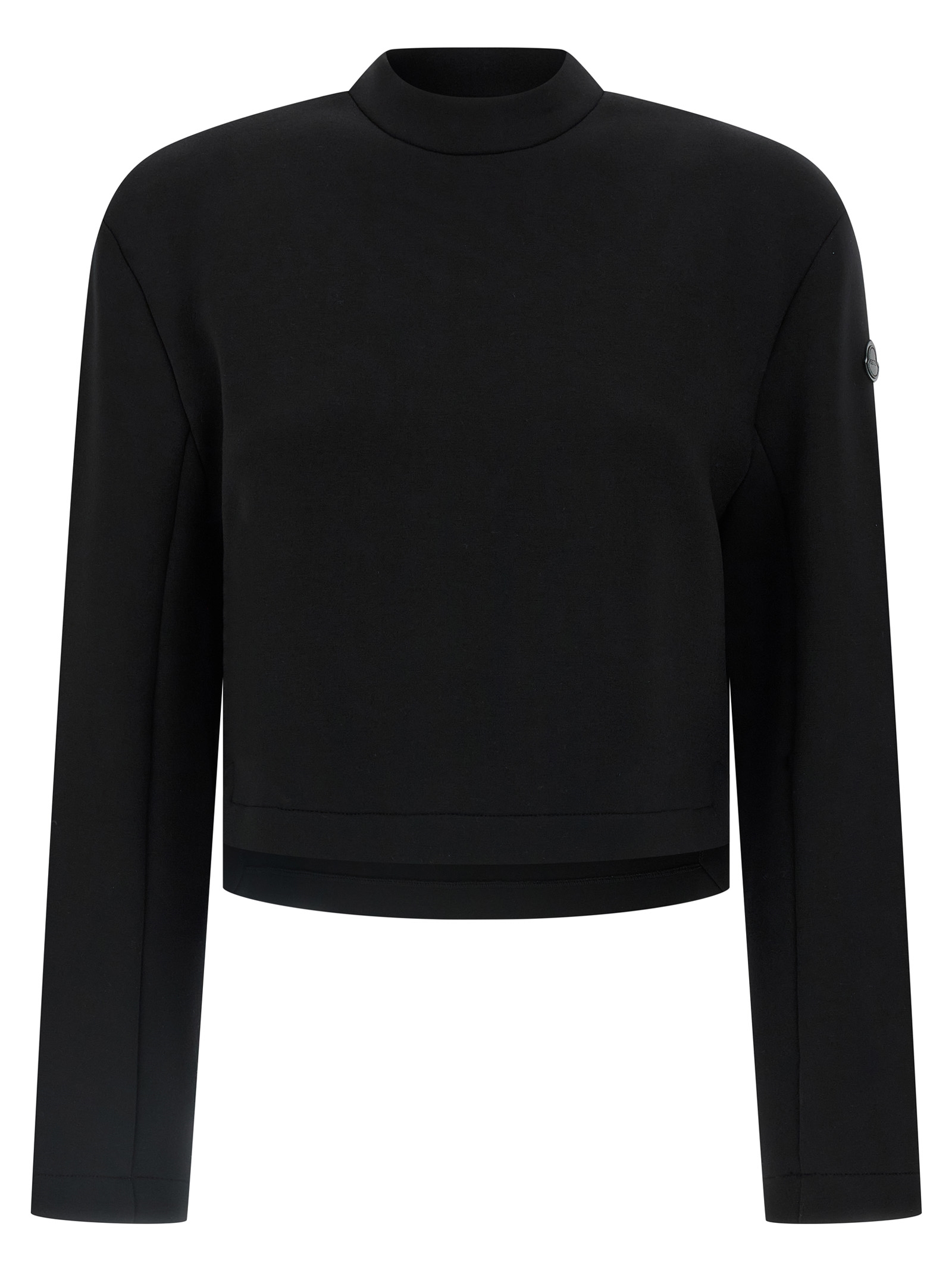 Black Viscose Sweatshirt