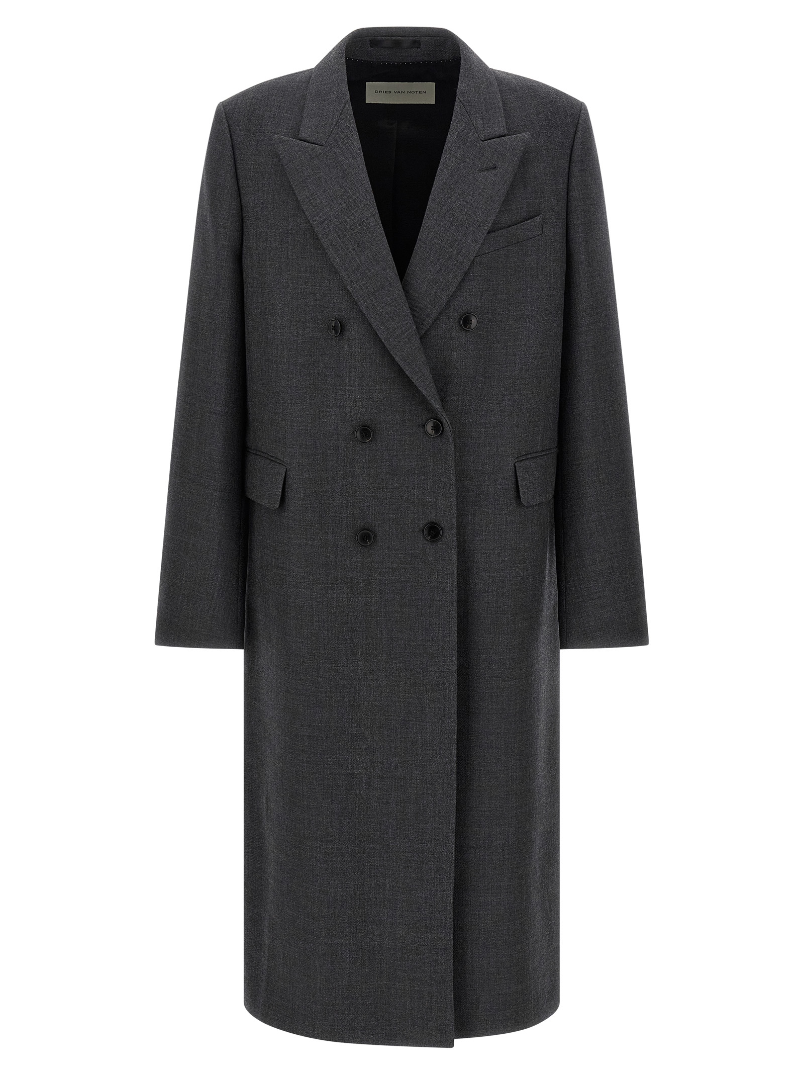 Gray Wool Coat