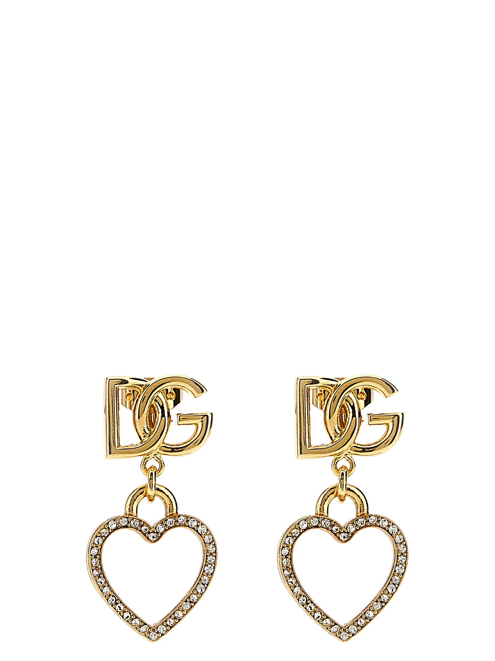 Gold Brass Earrings