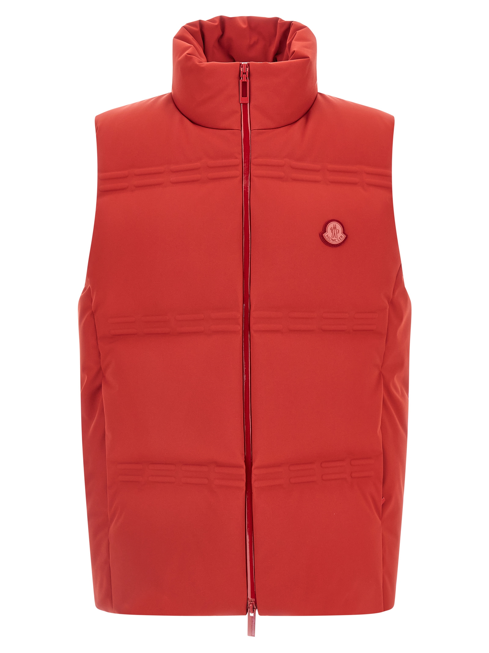 Multicolor Polyamide Sleeveless Jacket