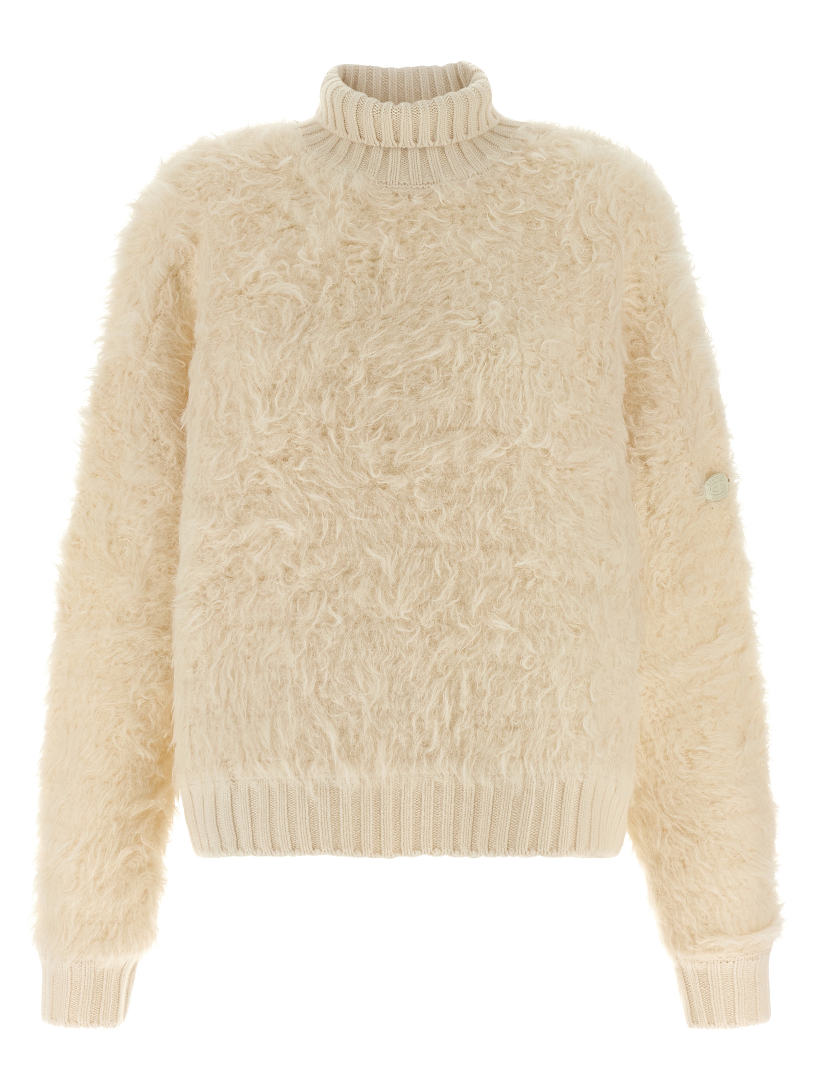 White Wool Cardigan
