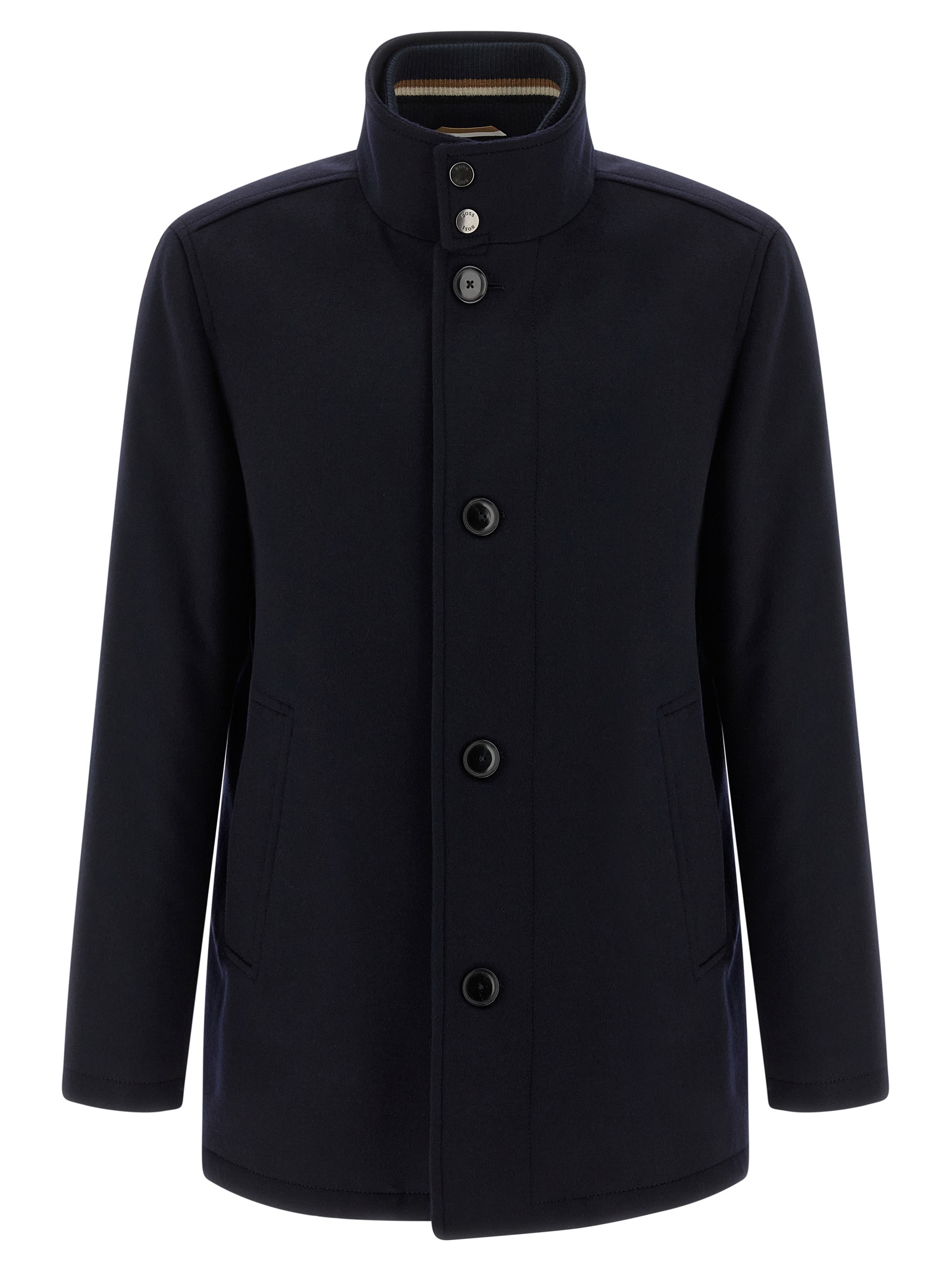 Blue Wool Coat
