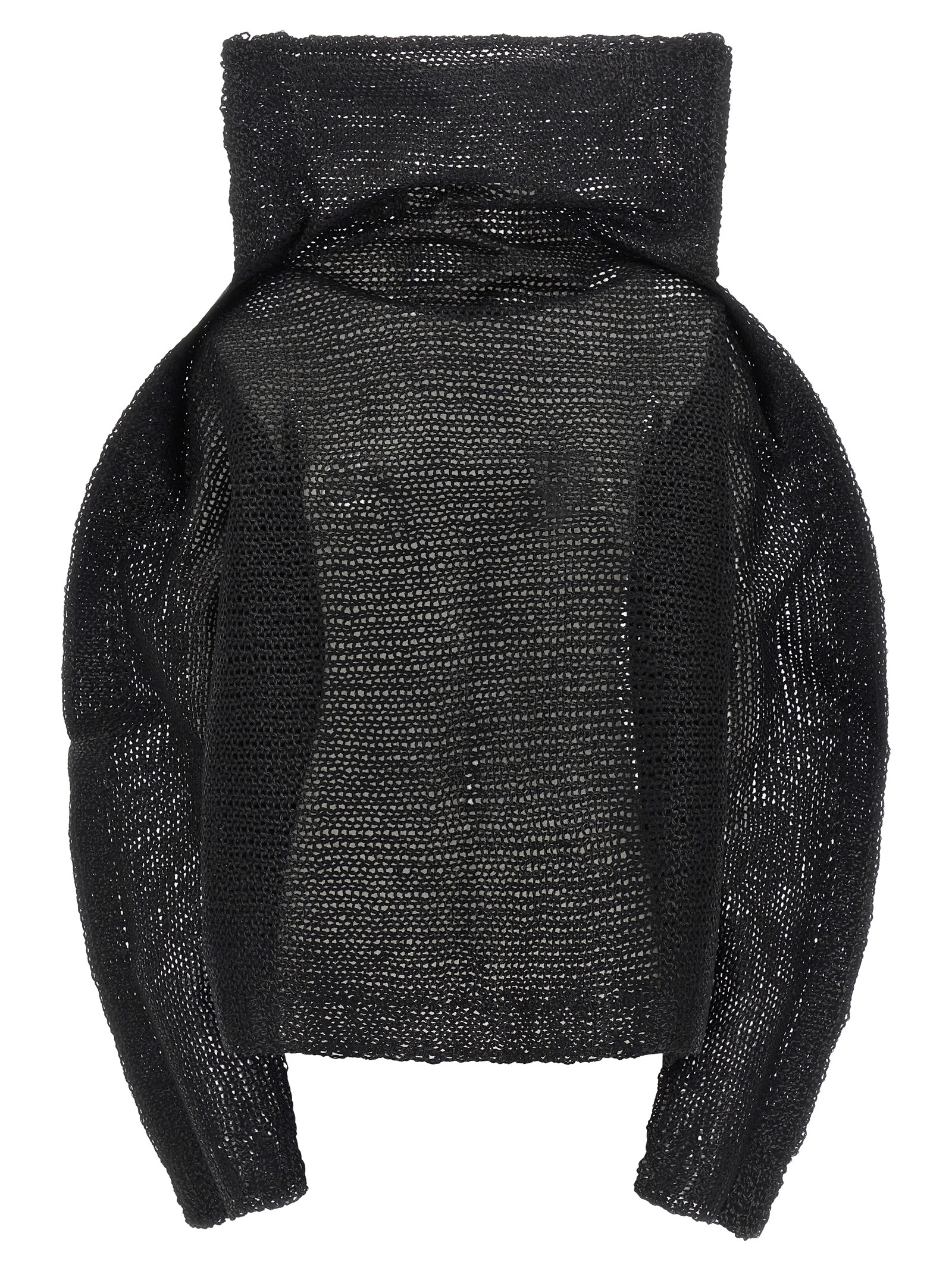 Black Wool Sweatshirt