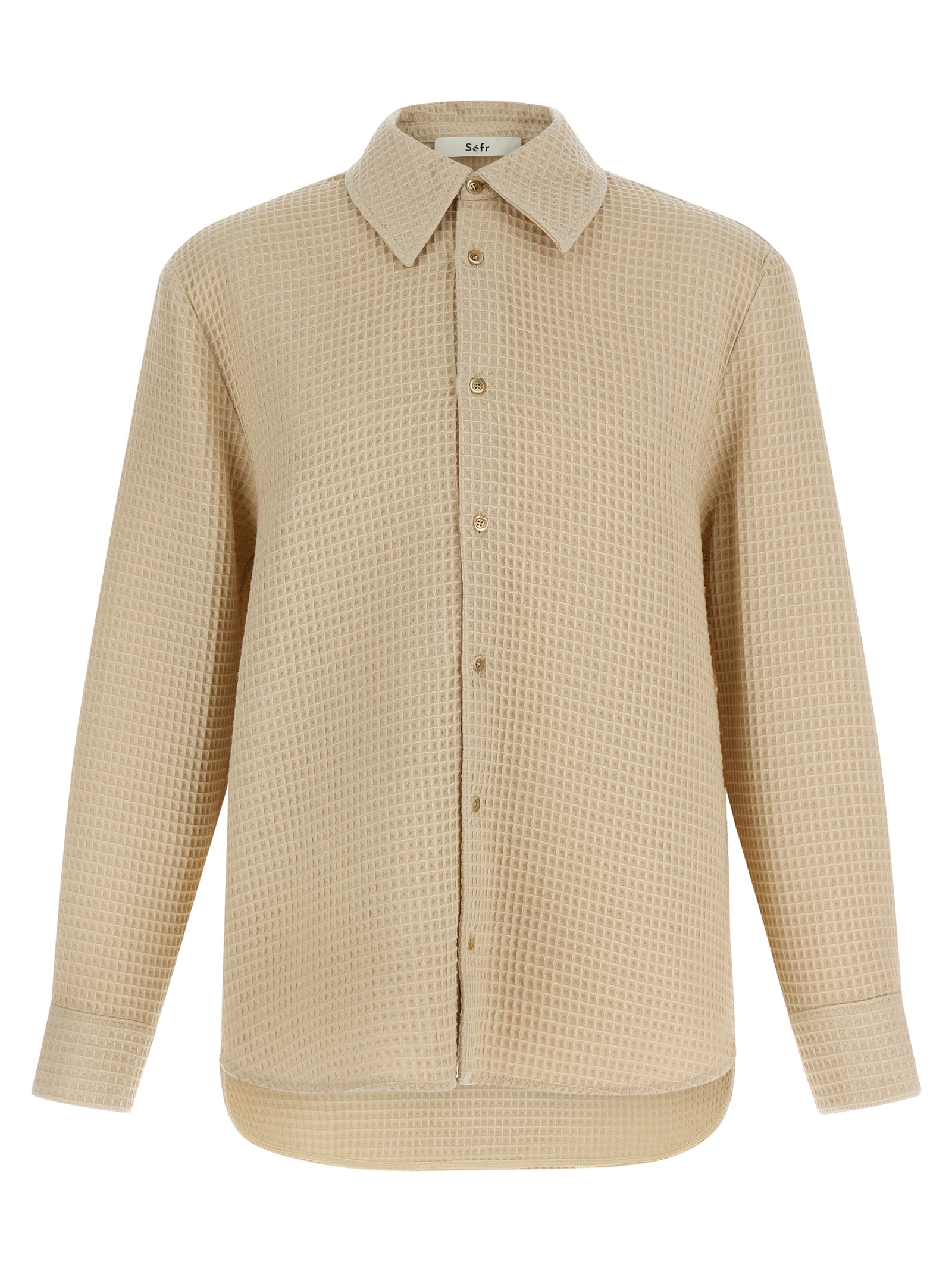 Beige Cotton Blouse
