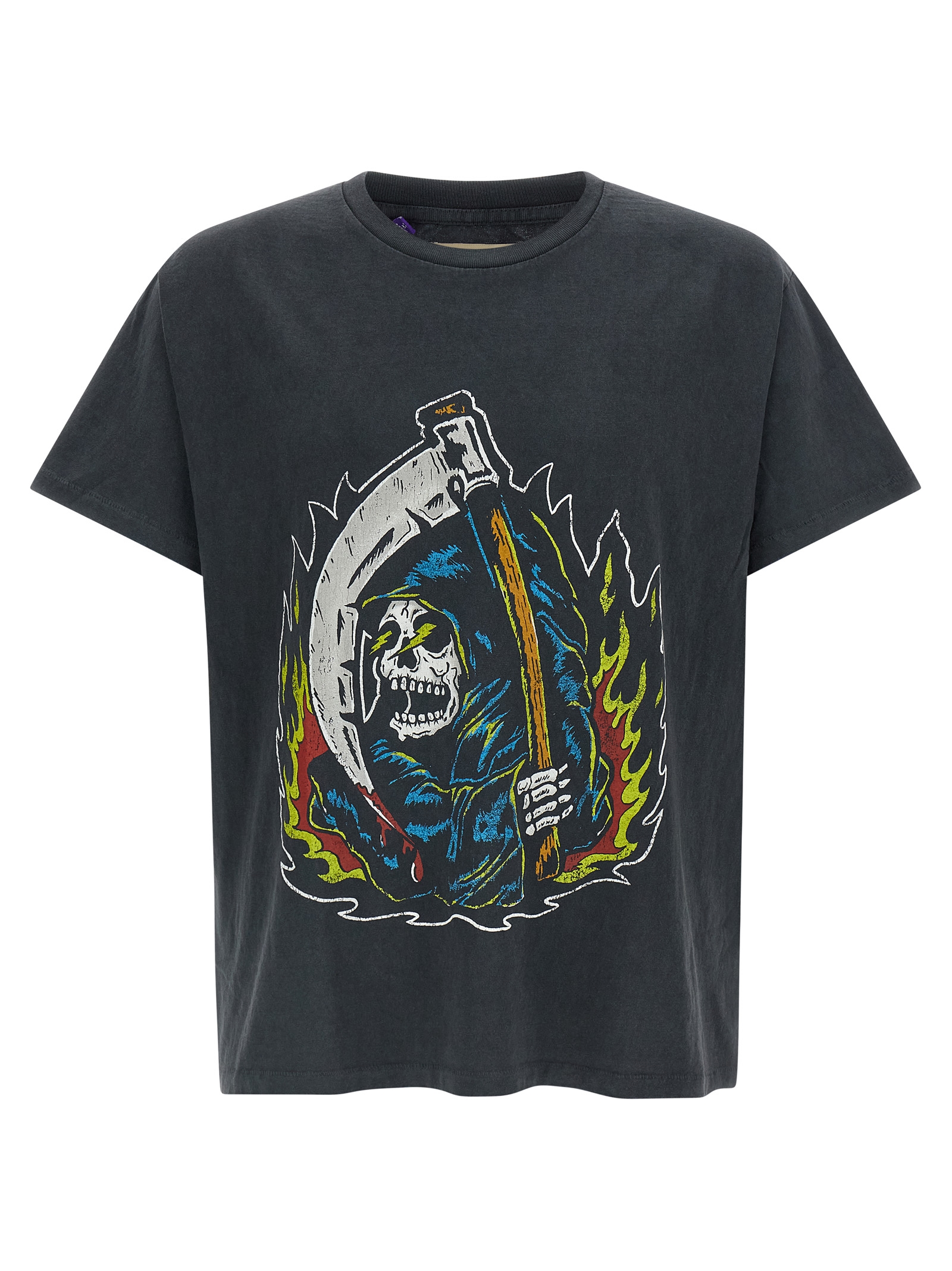 Gray Cotton T-Shirt