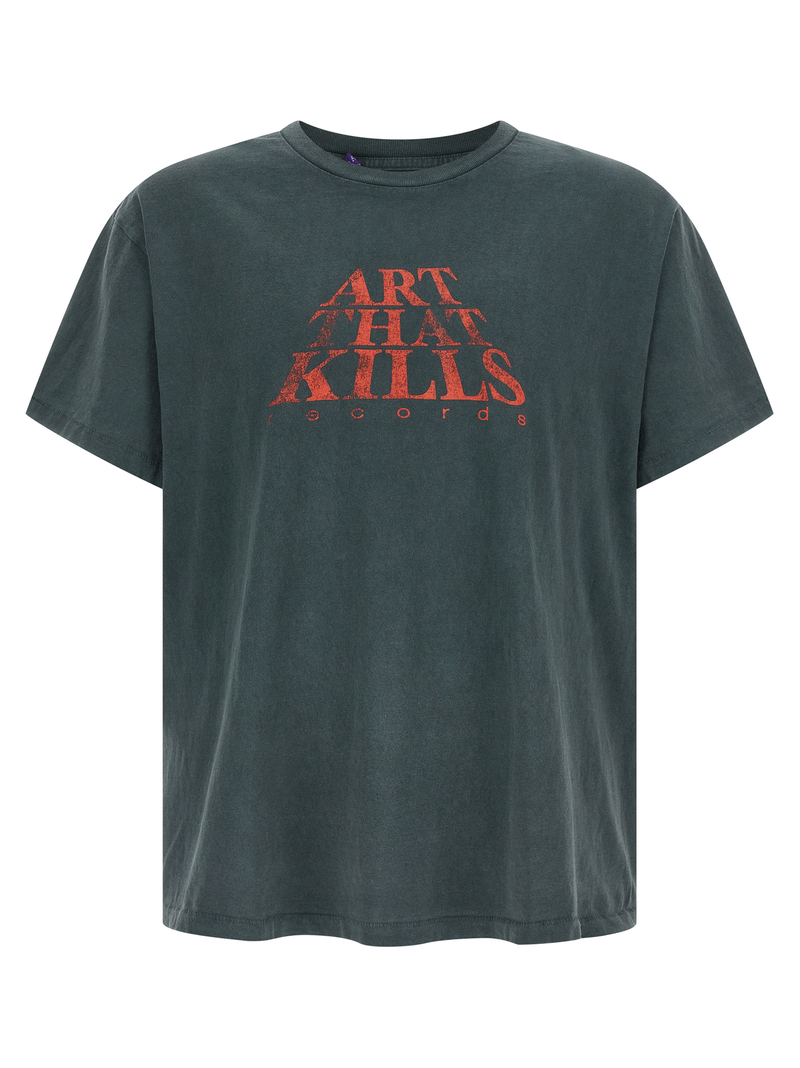 Gray Cotton T-Shirt