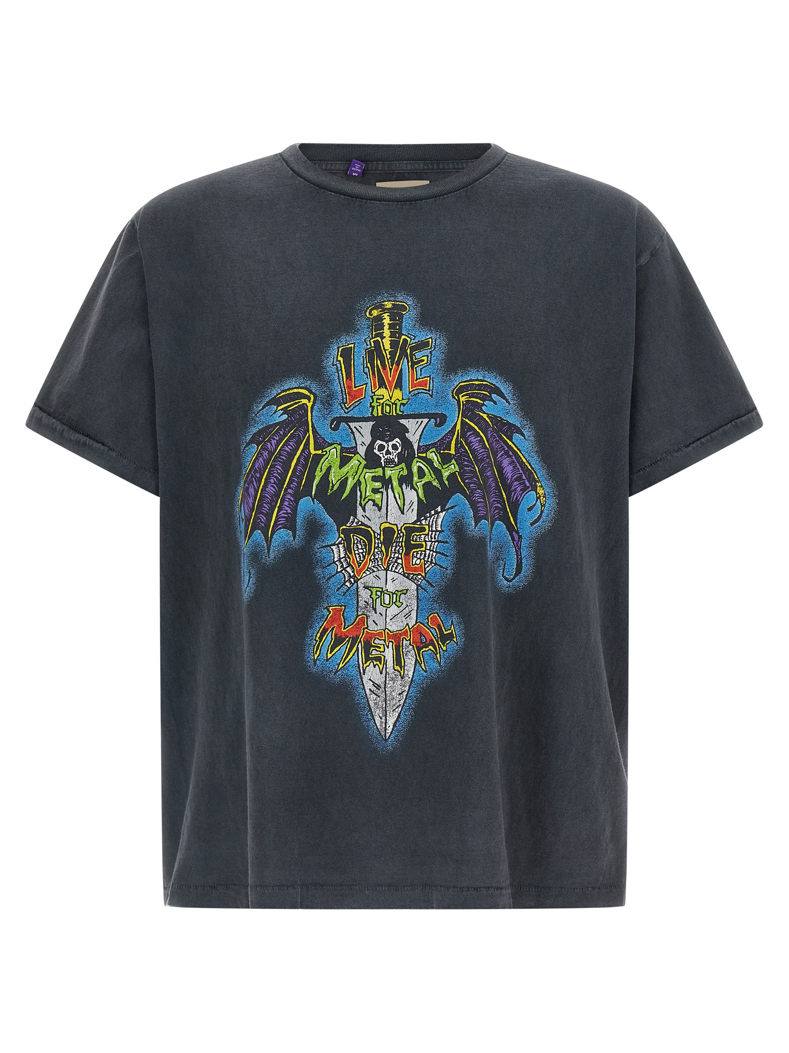 Black Cotton T-Shirt