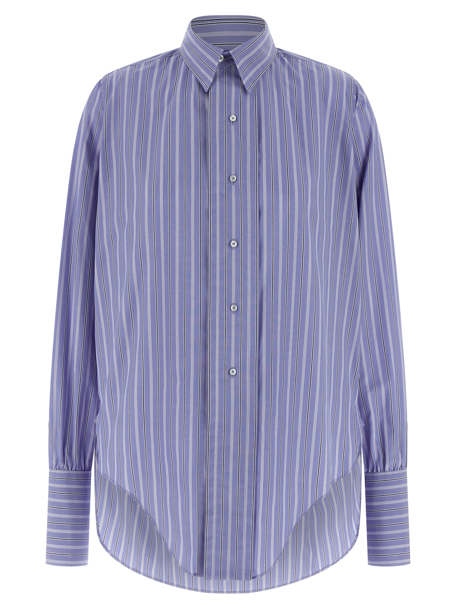 Blue Cotton Blouse