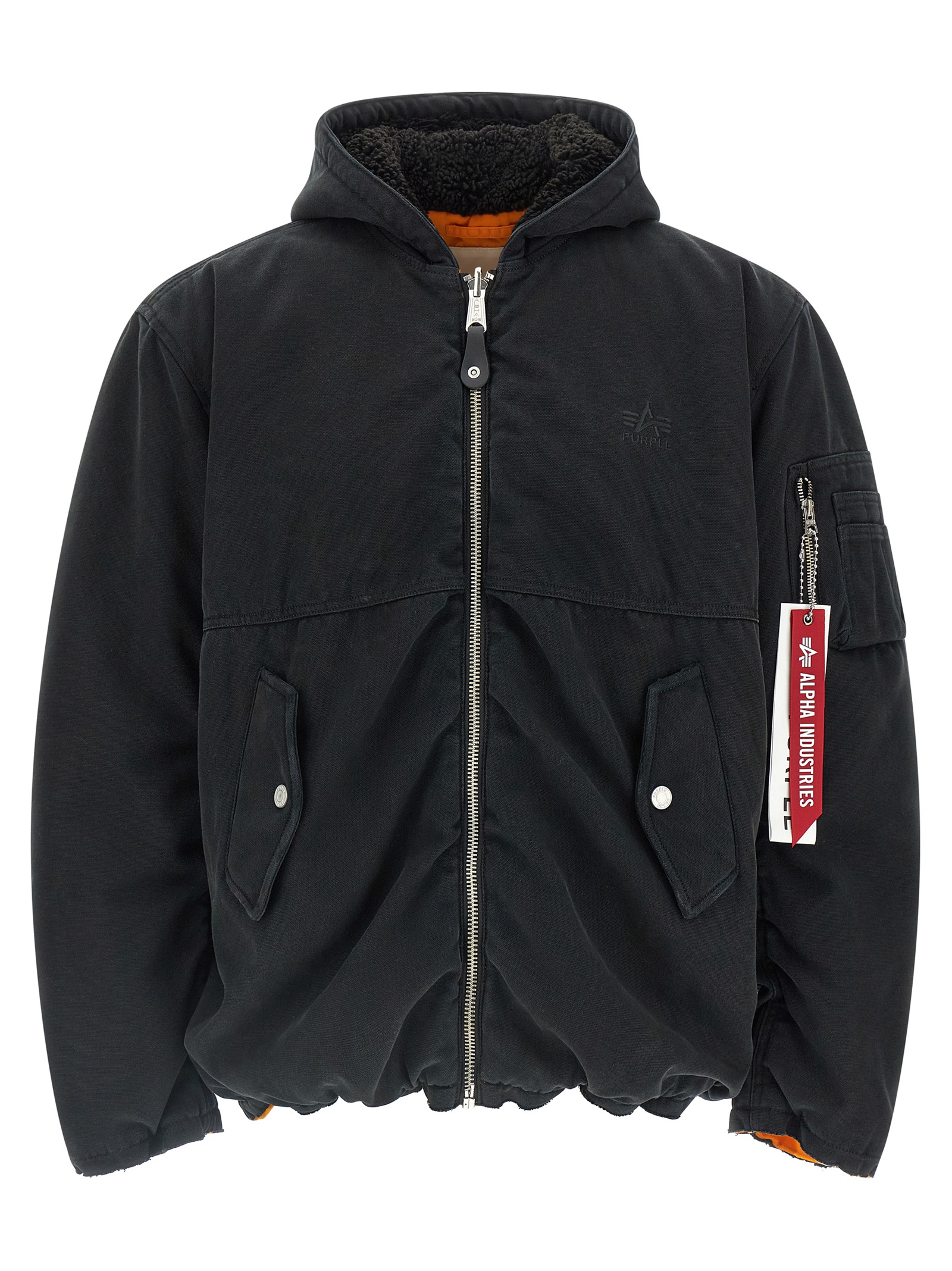 Multicolor Cotton Bomber