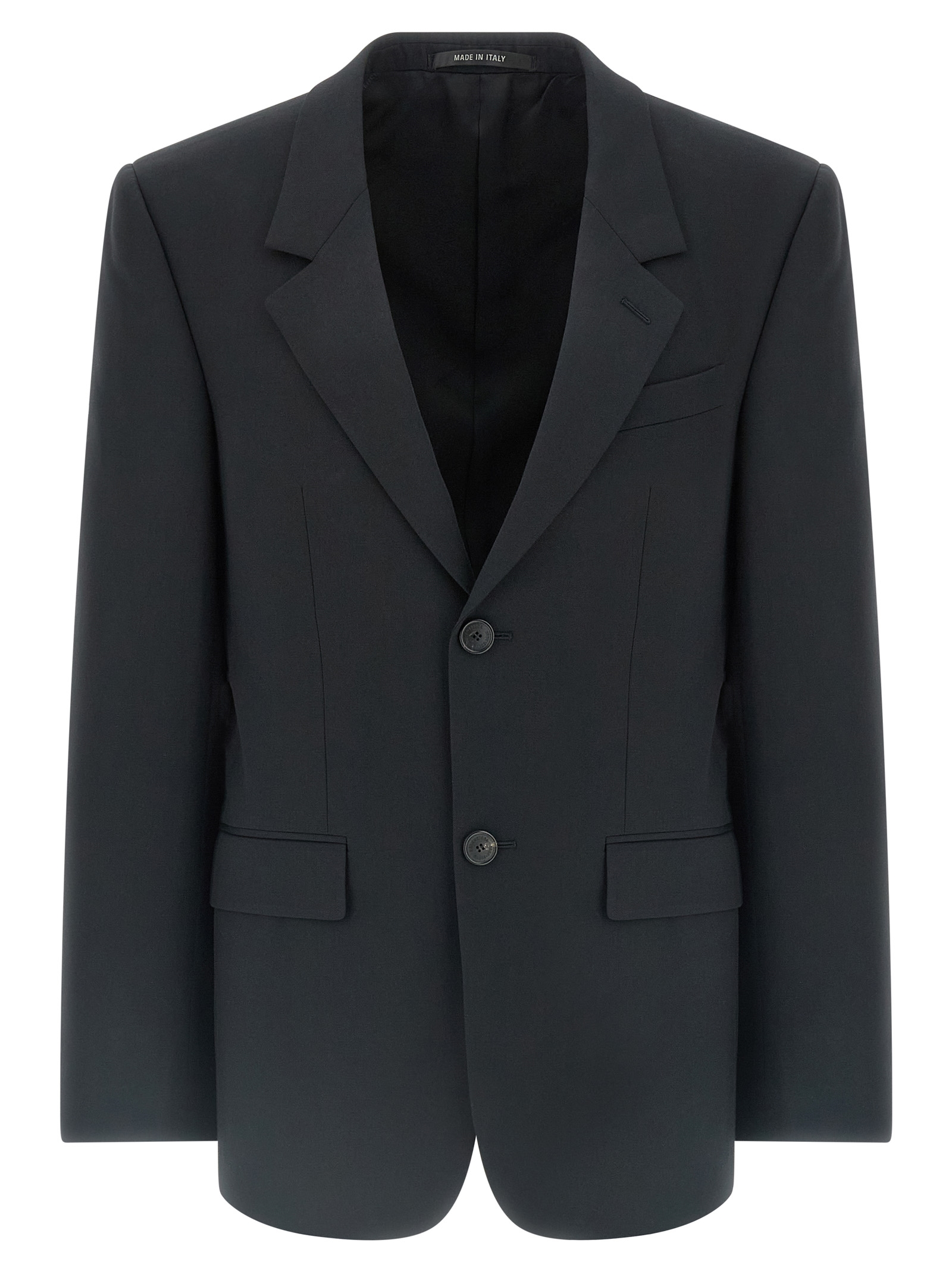 Black Wool Blazer