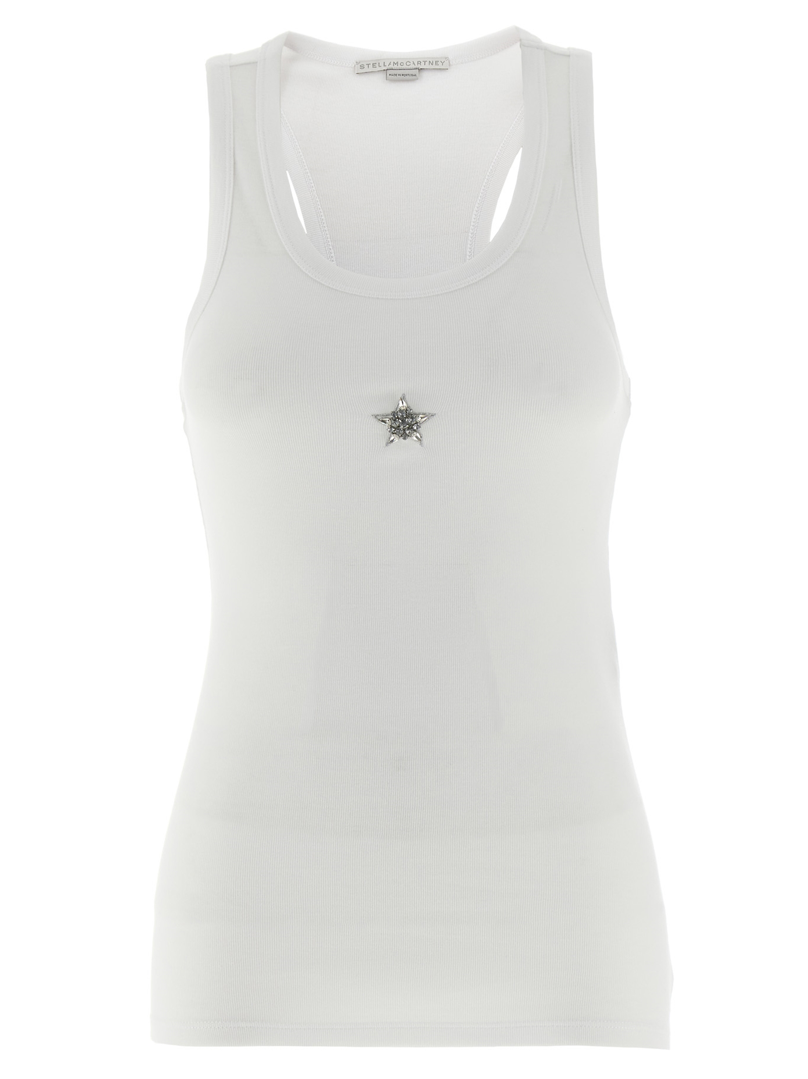 White Lyocell Tank Tops