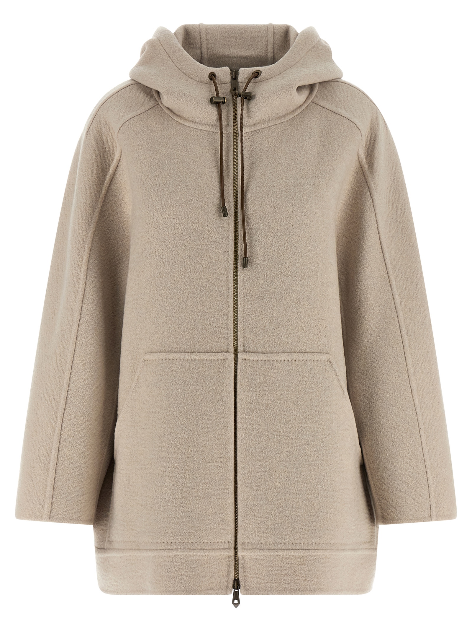 Beige Cashmere Coat