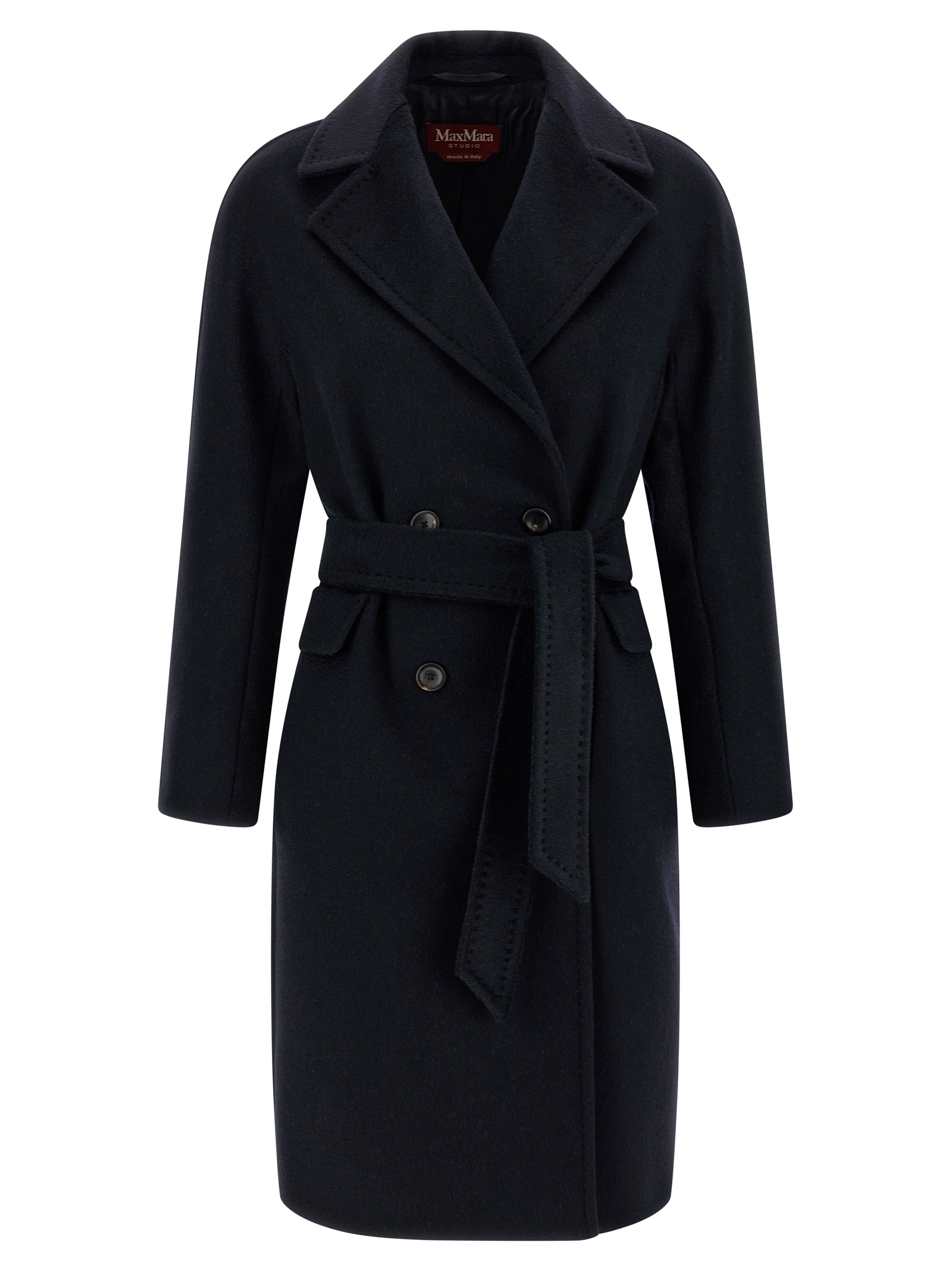 Blue Cashmere Coat