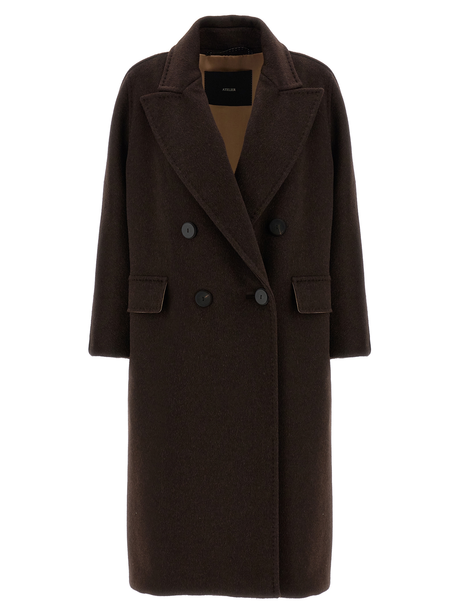 Brown Cashmere Coat