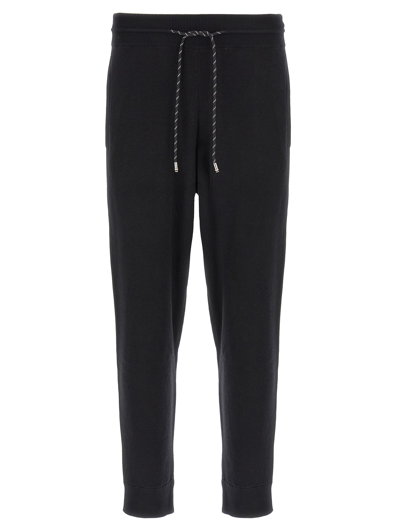 Black Cotton Joggers (Workout Pants)