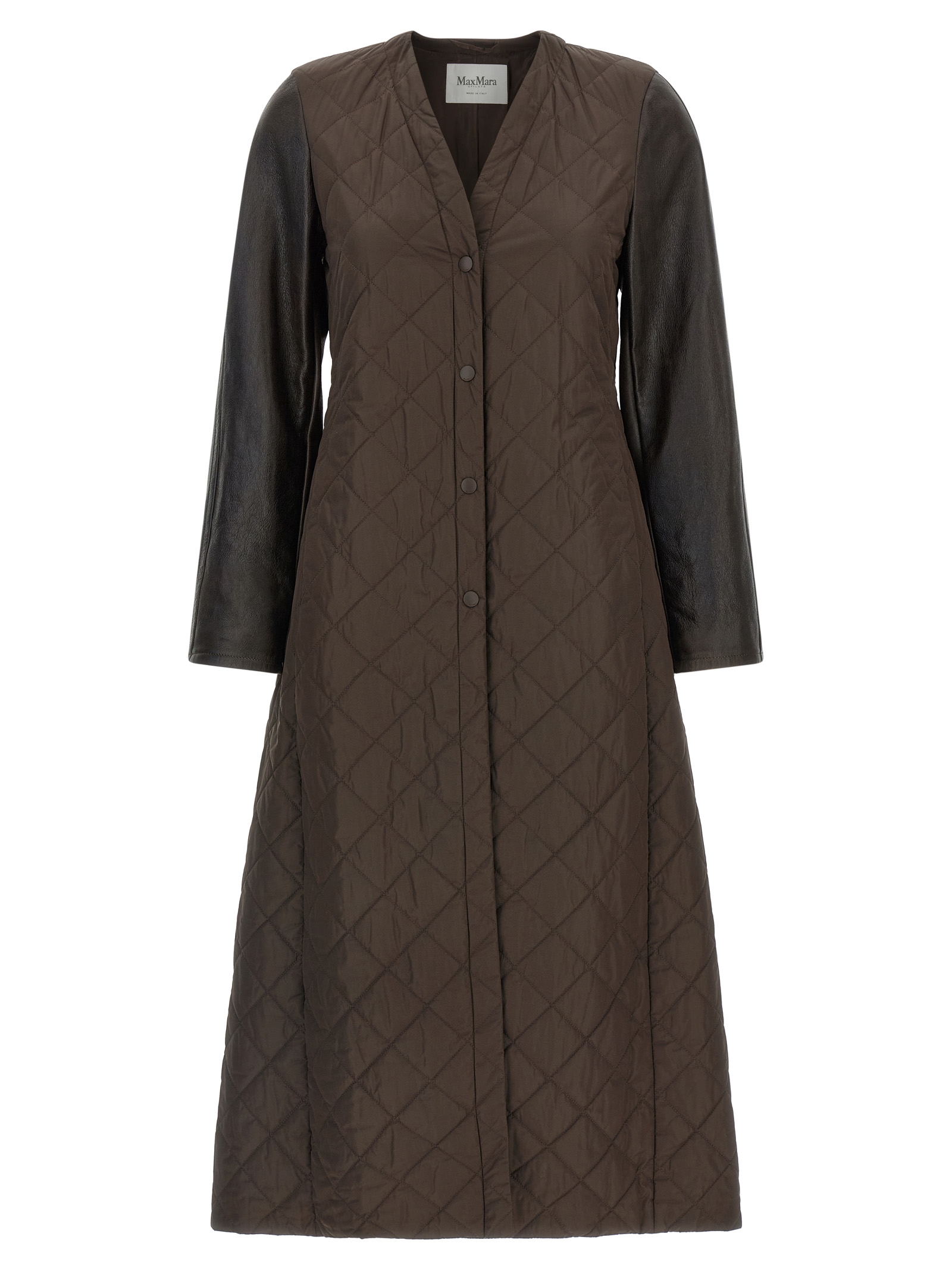 Brown Polyamide Coat