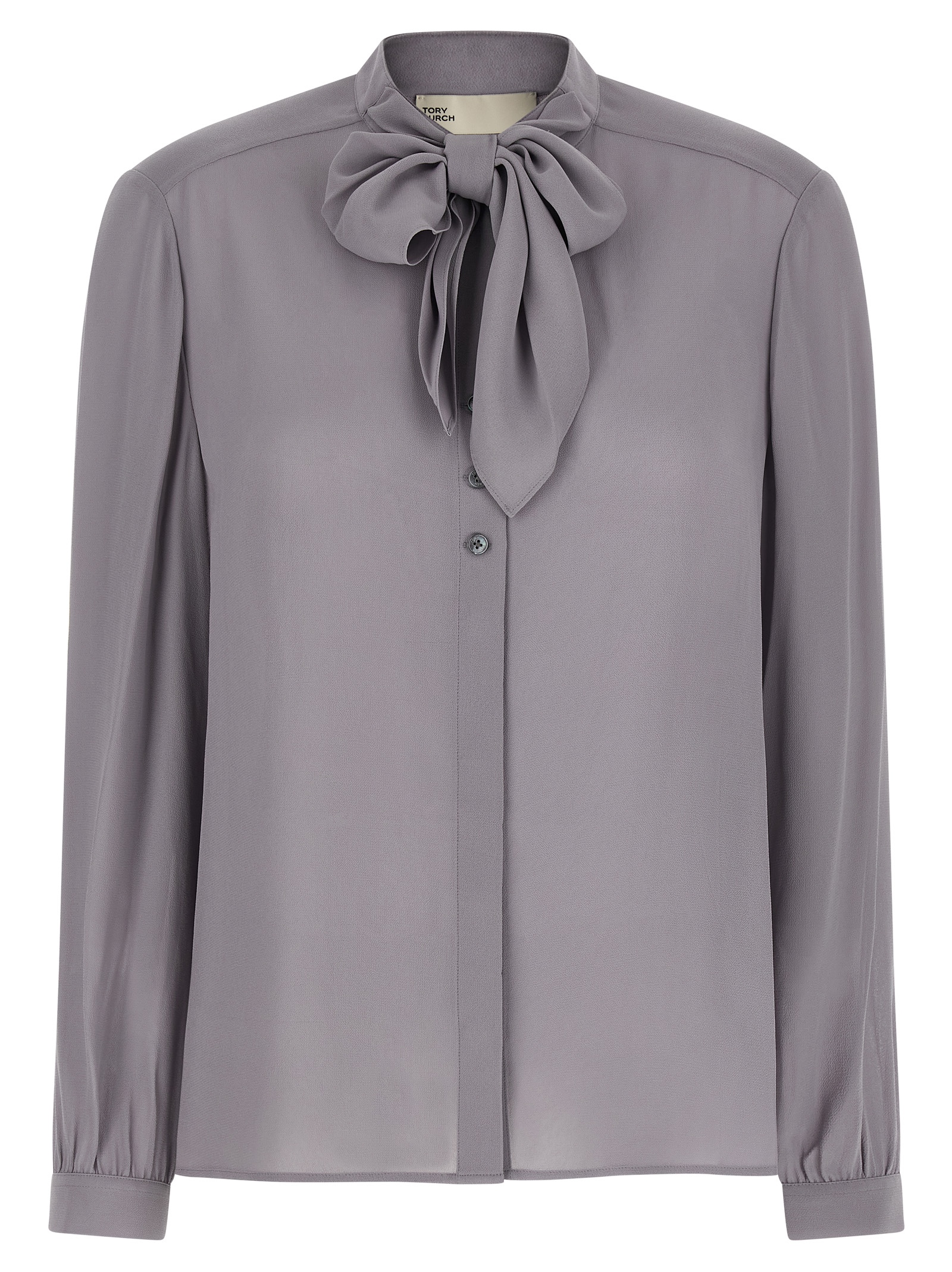 Gray Viscose Blouse