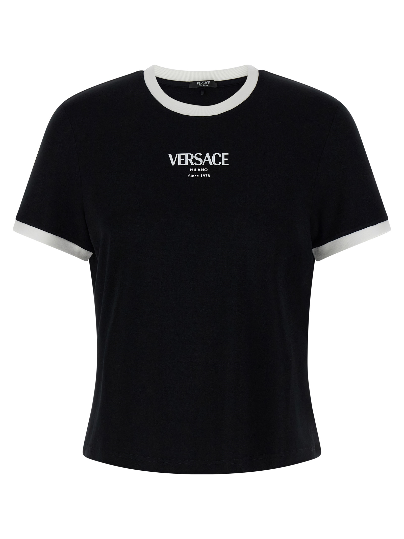 Bicolor Viscose T-Shirt