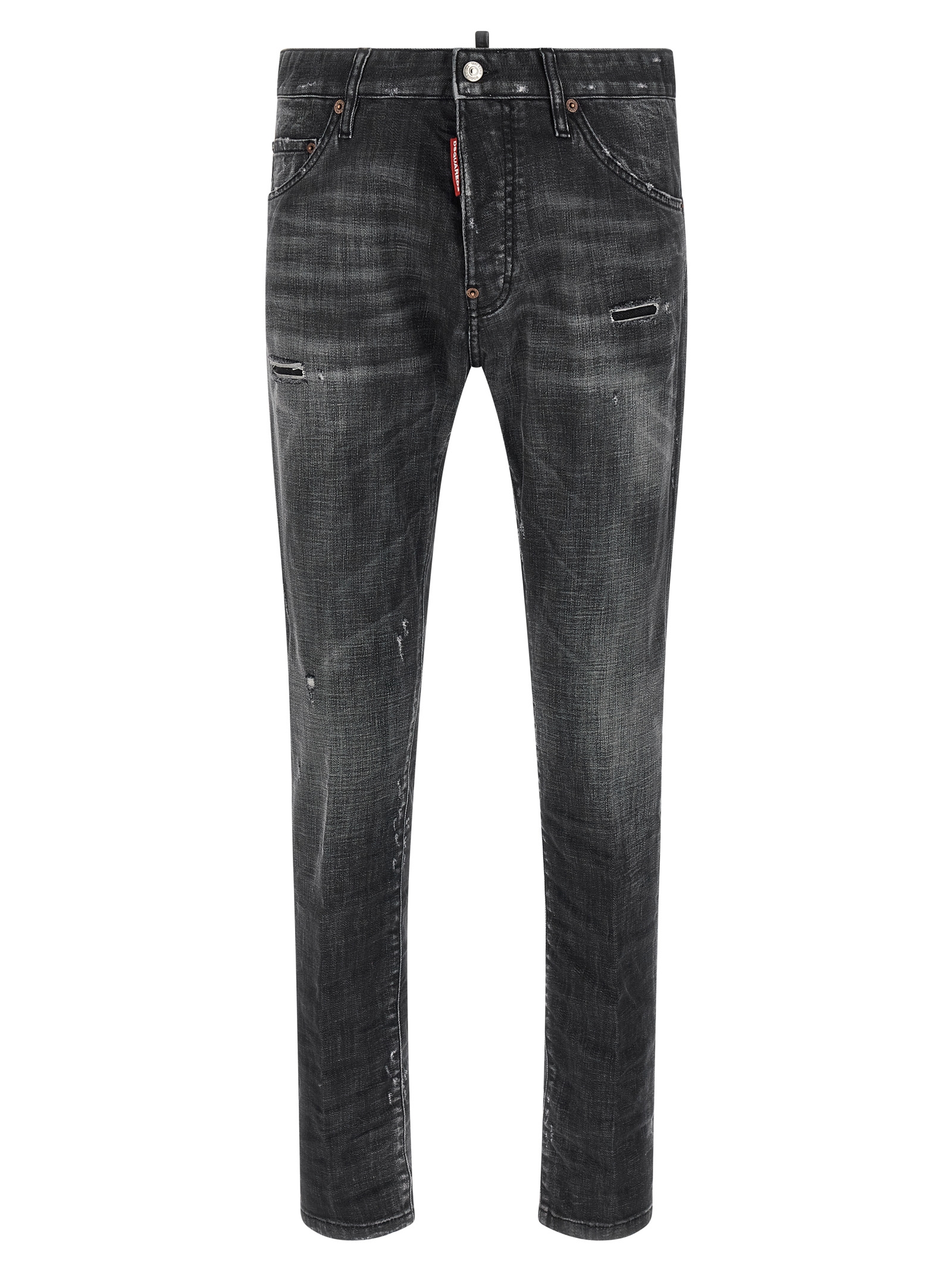 Black Cotton Jeans Denim
