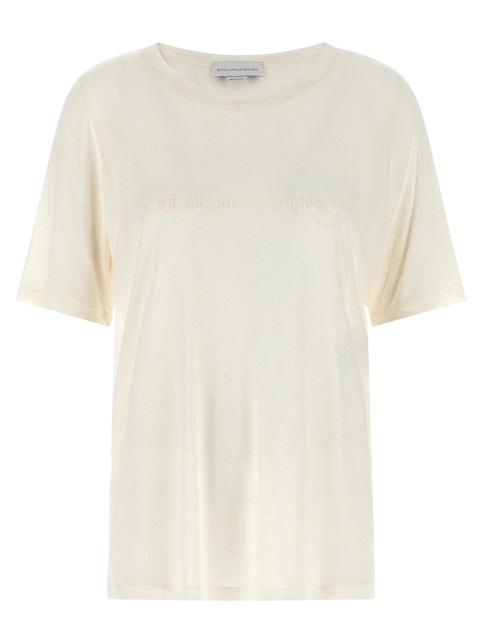 White Viscose T-Shirt