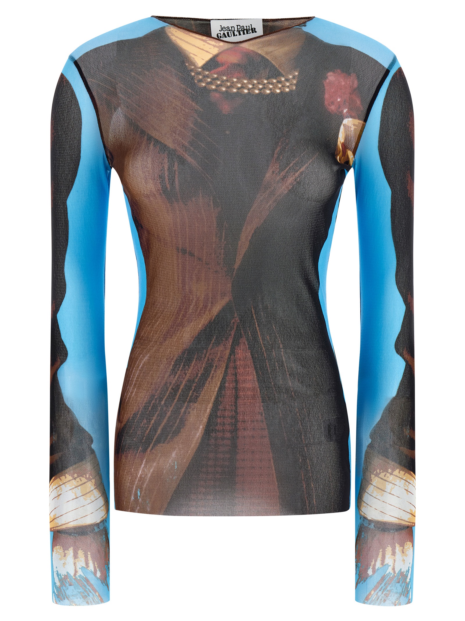 Multicolor Polyamide Dress Shirt