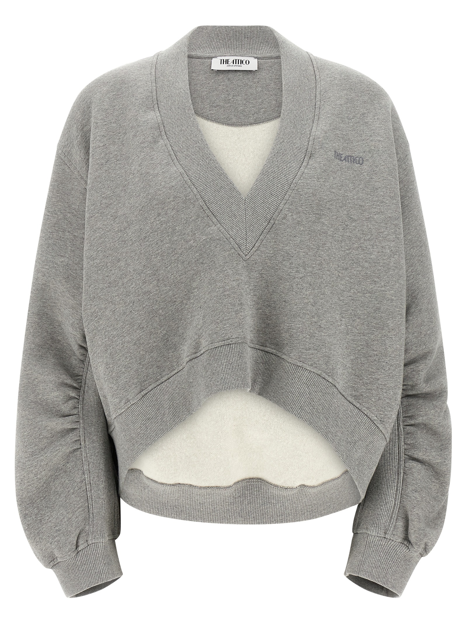 Gray Cotton Sweatshirt