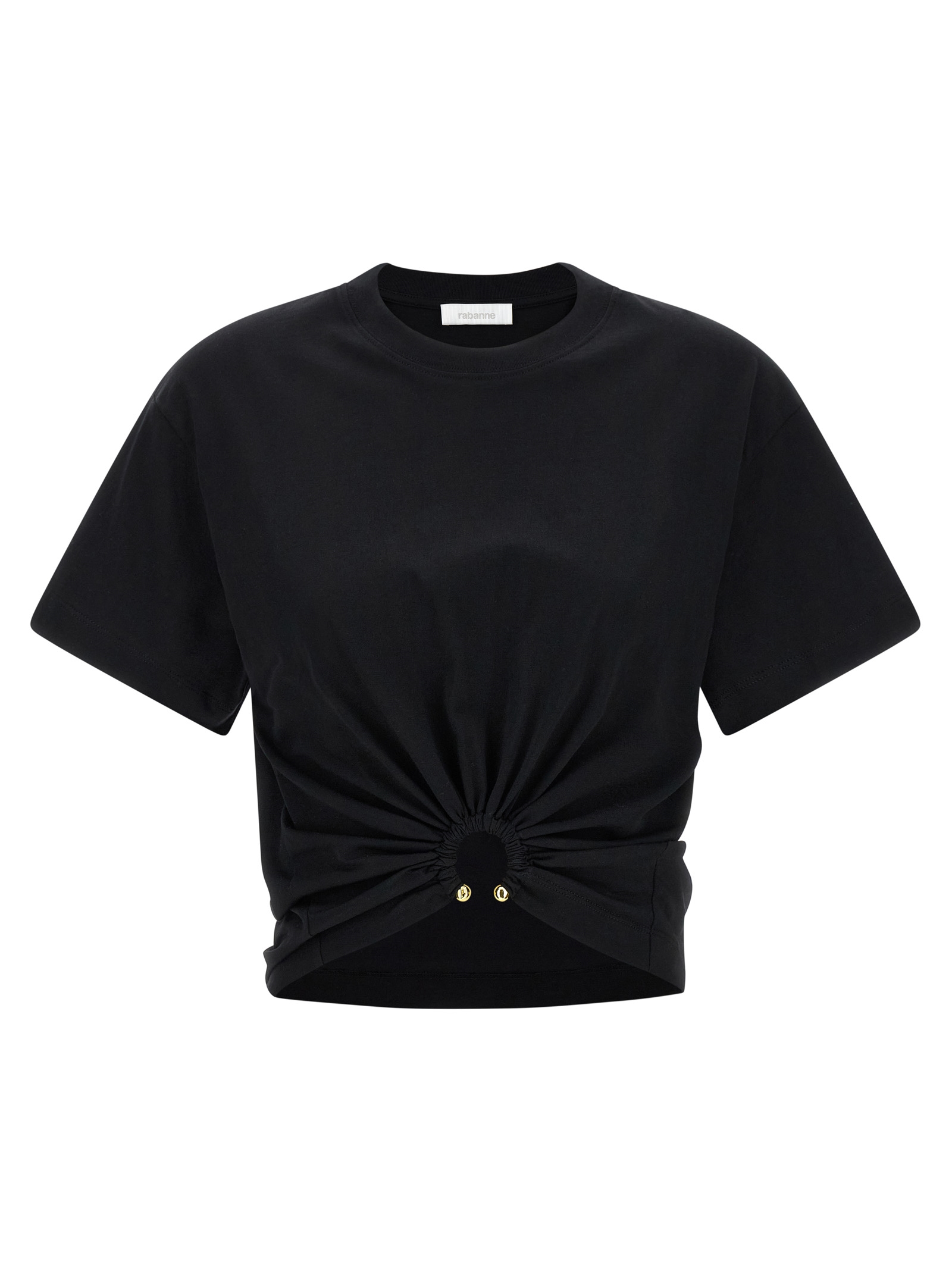 Black Cotton T-Shirt