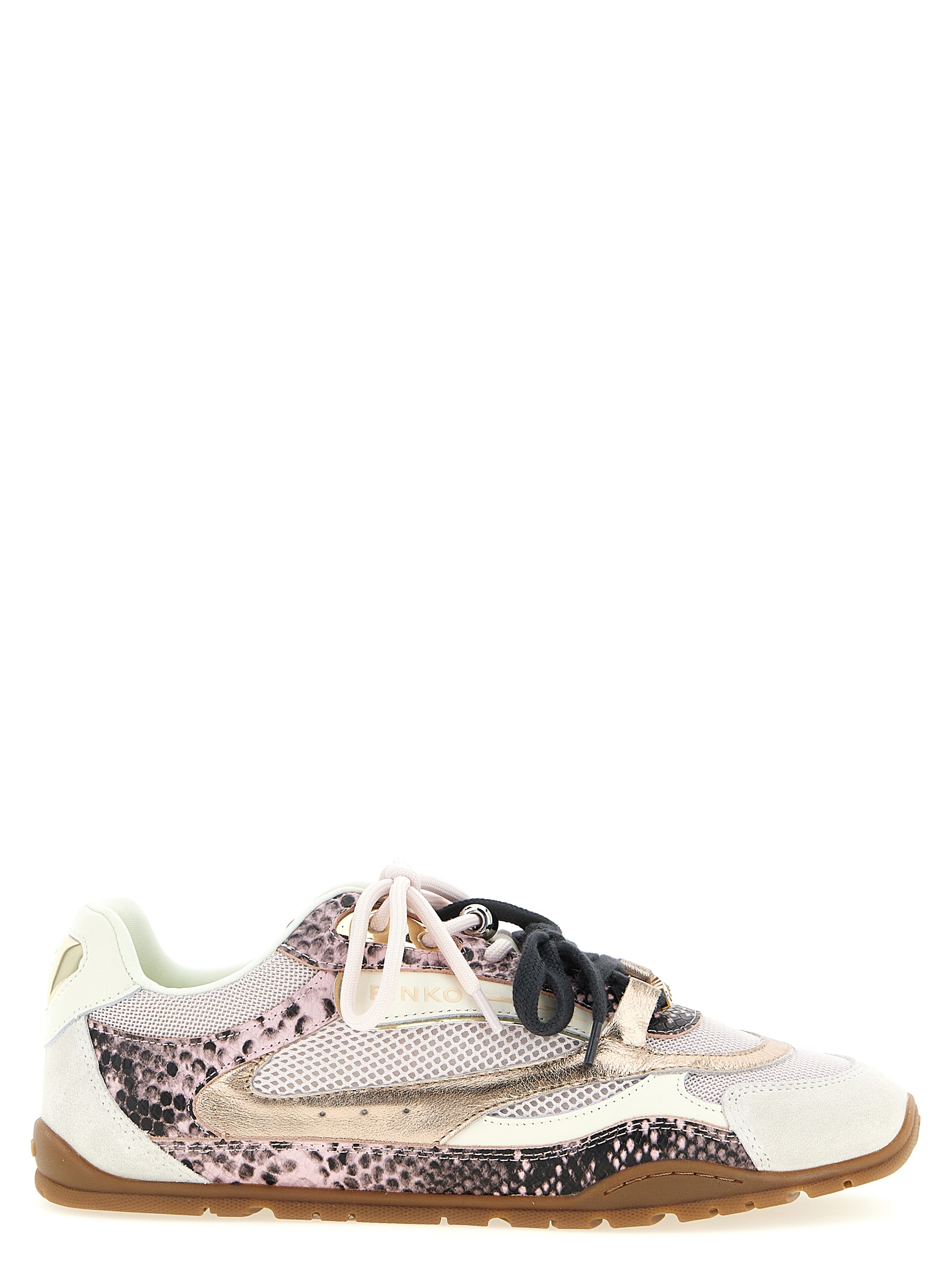 Multicolor Leather Low Top Sneakers