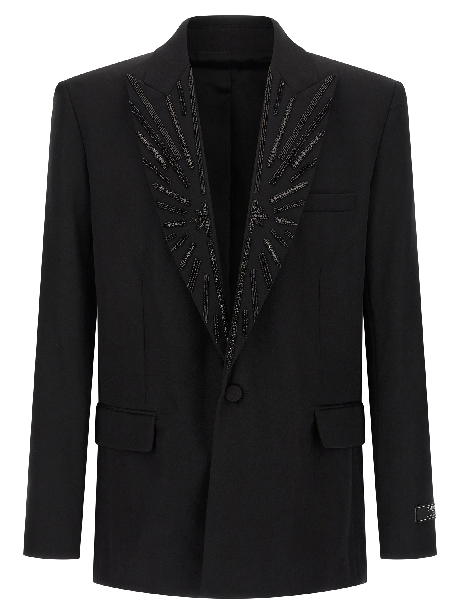 Black Virgin Wool Blazer