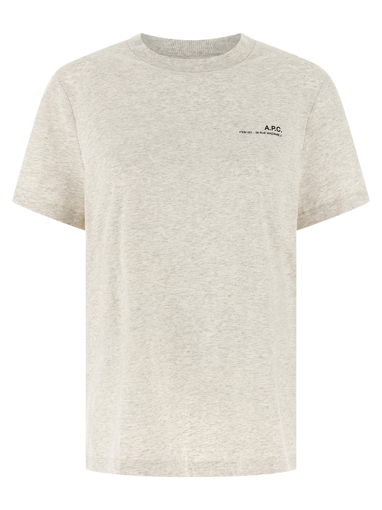 Beige Cotton T-Shirt