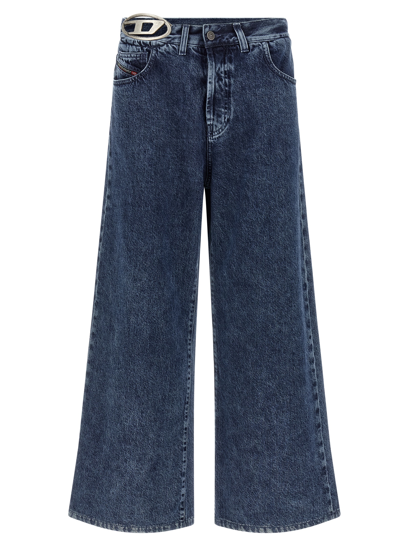 Blue Cotton Jeans Denim