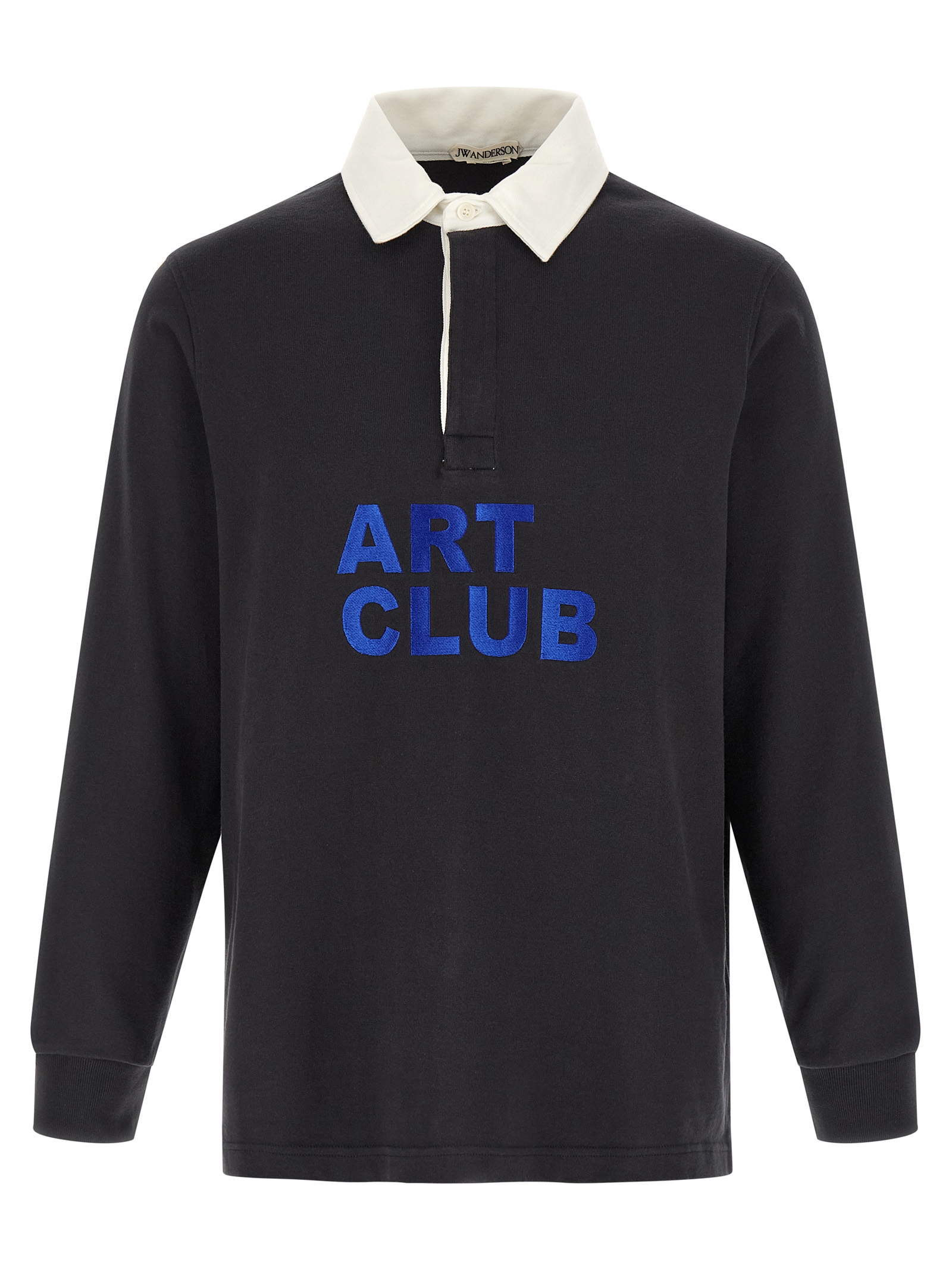 Black Cotton Polo Shirt