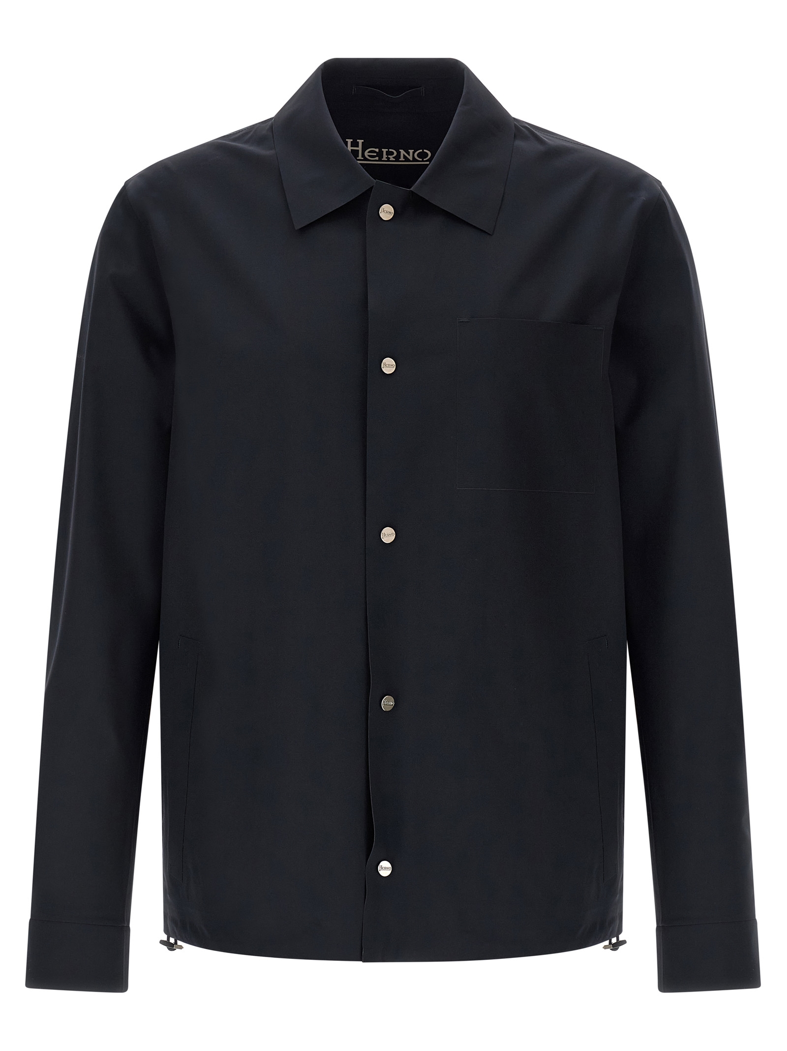 Blue Polyamide Shell Jacket