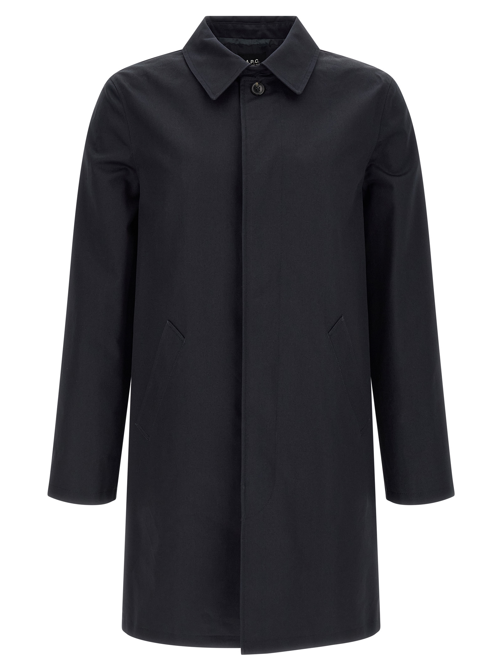 Blue Cotton Coat