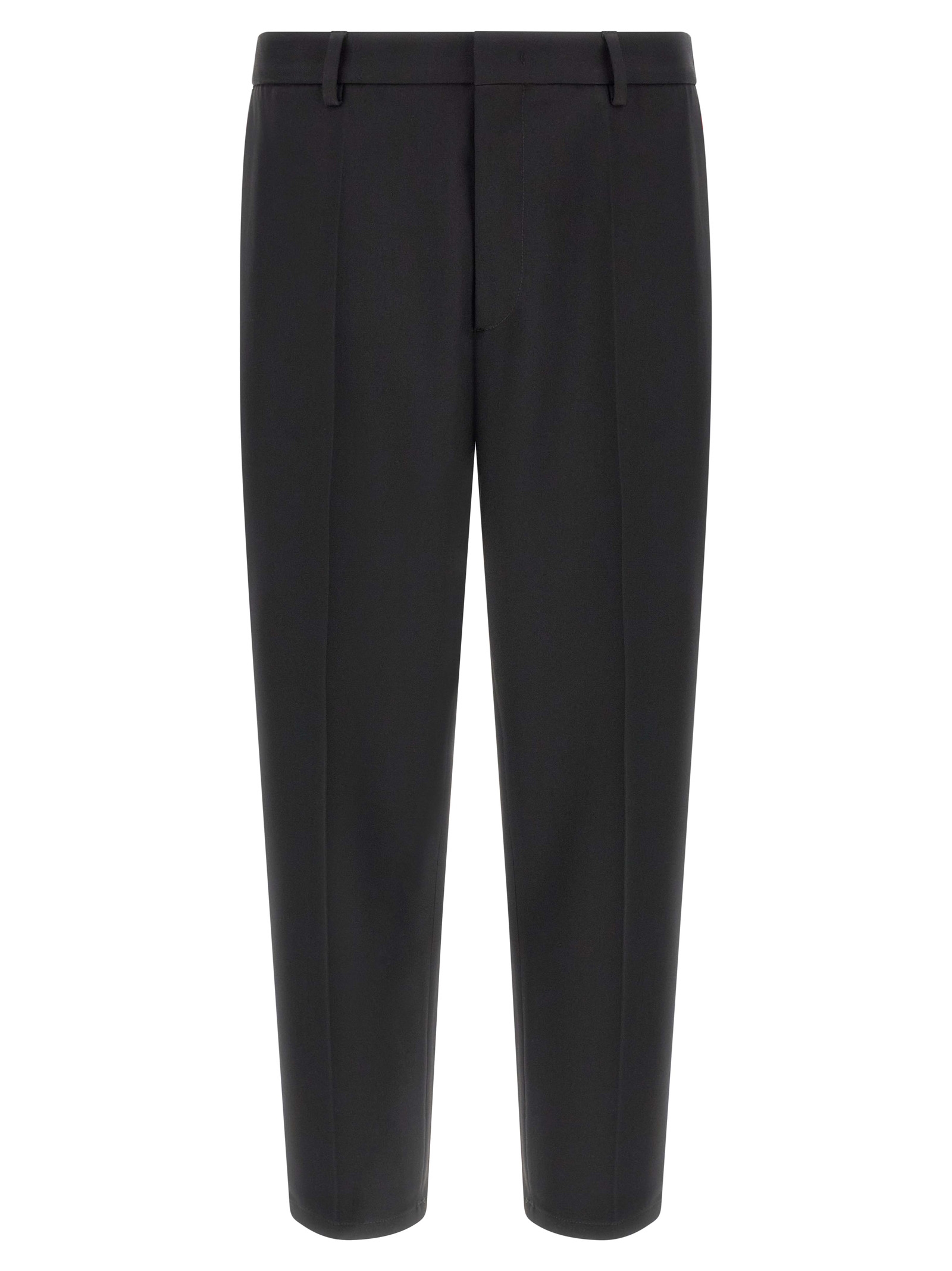 Black Polyester Dress Pants