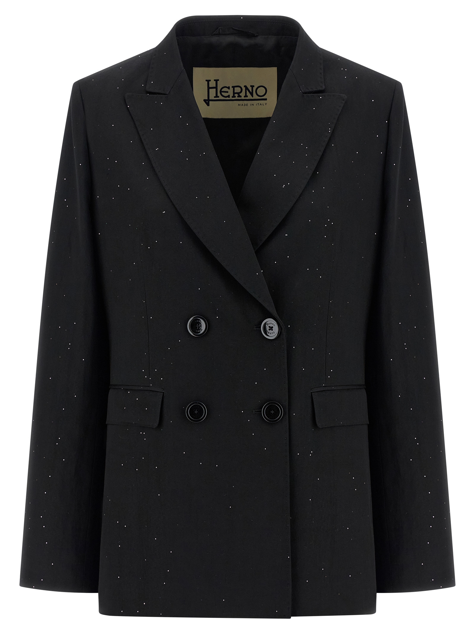 Black Viscose Blazer