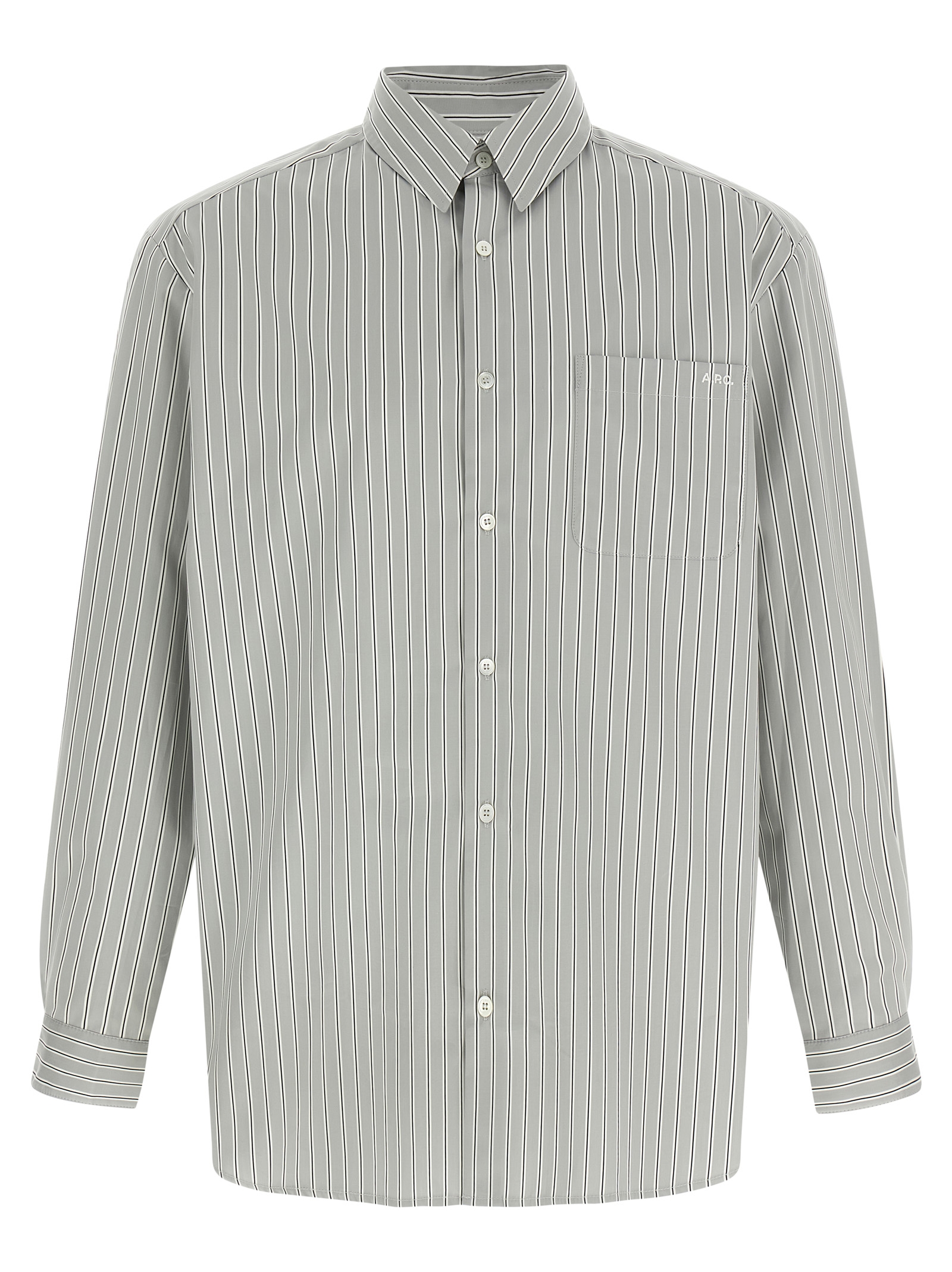 Gray Cotton Blouse