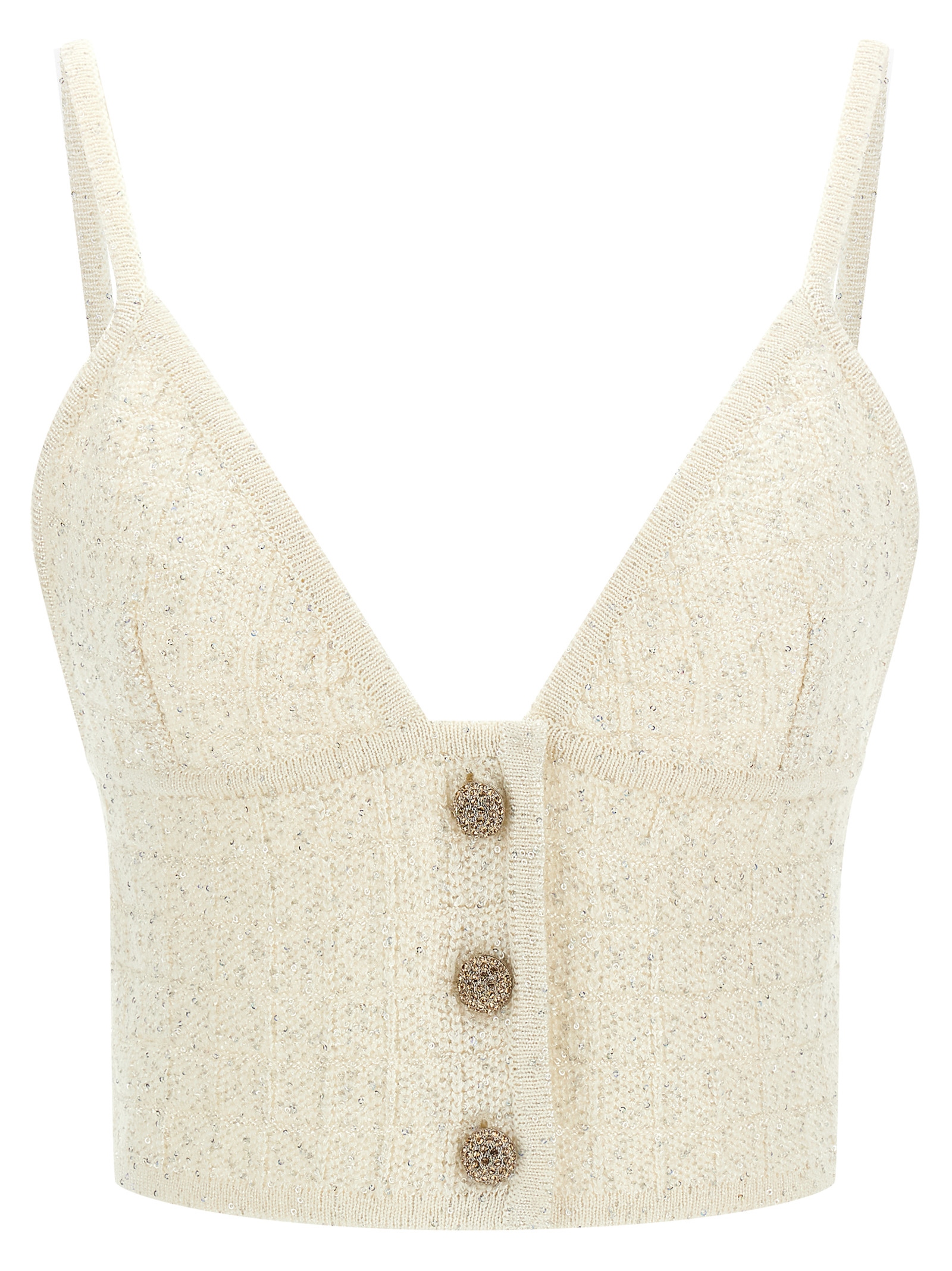 White Polyester Tank Tops