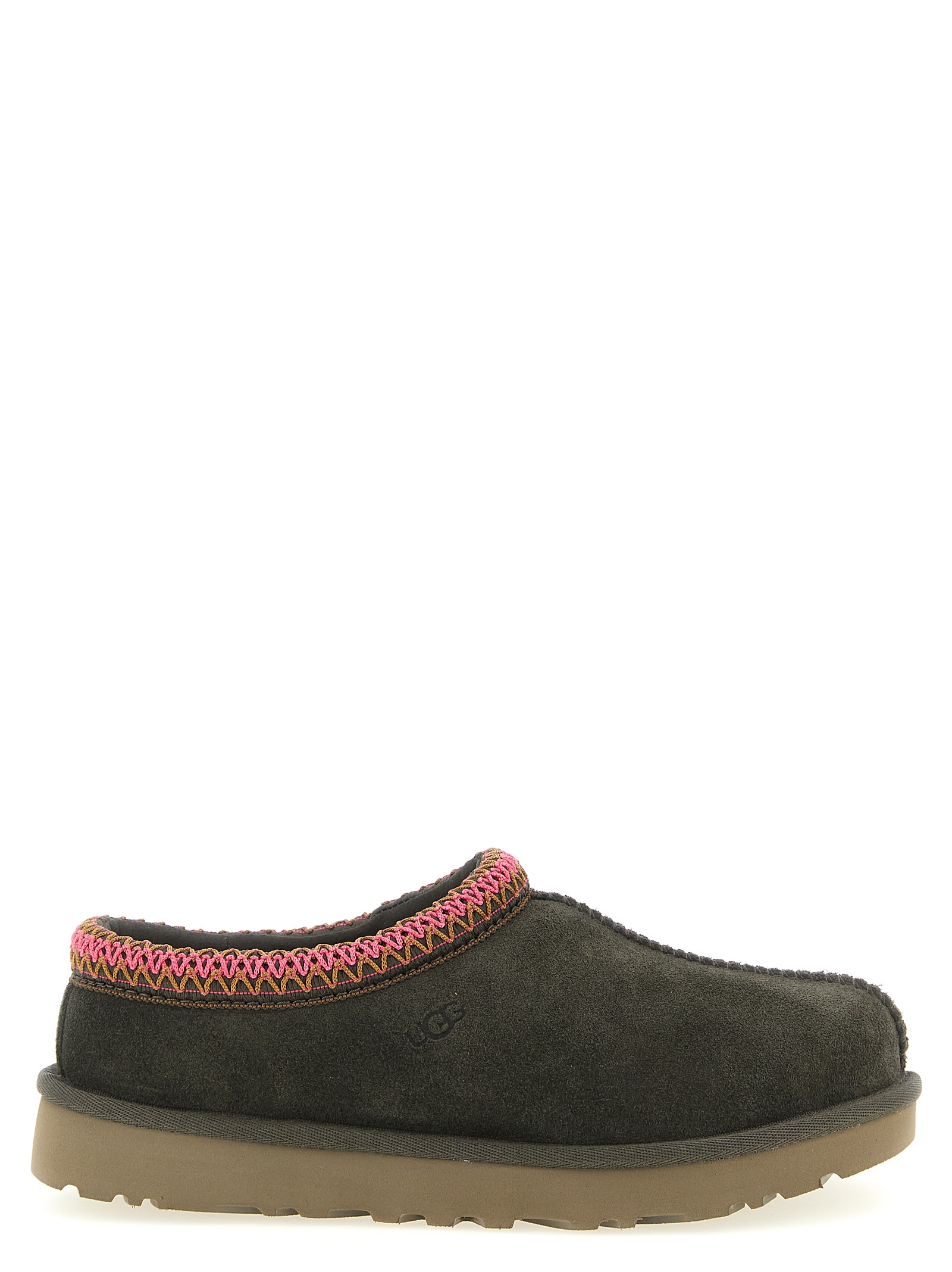 Brown Leather Clogs