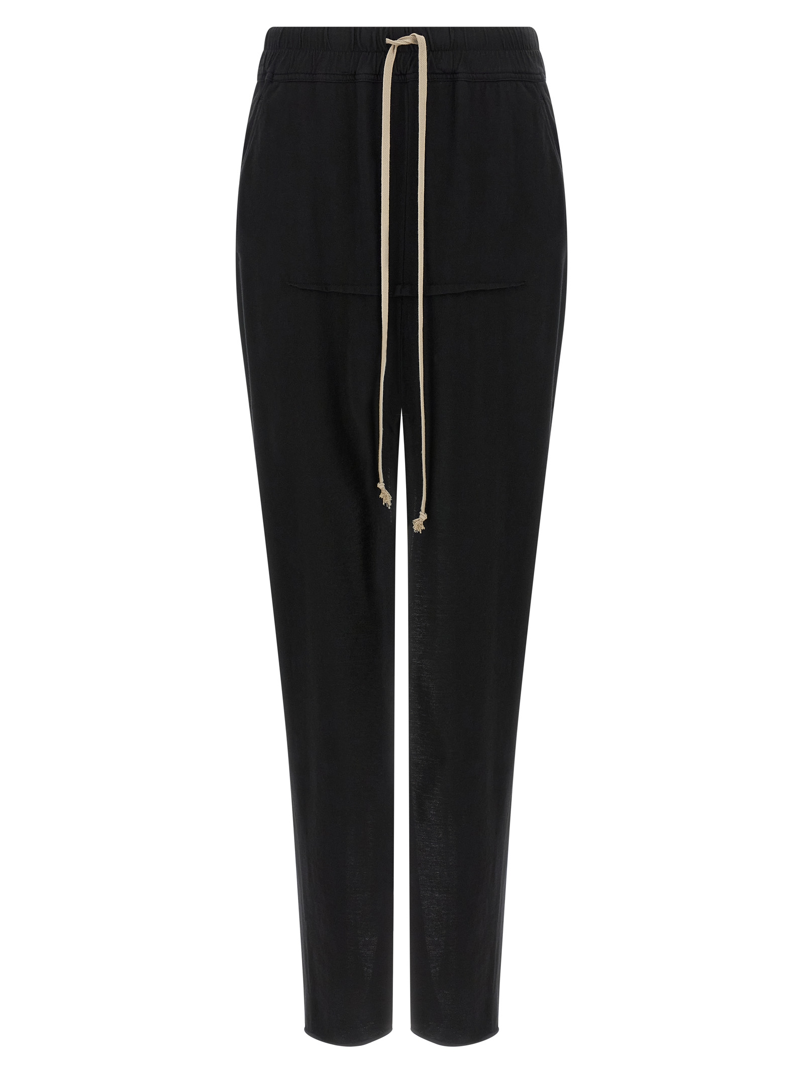 Black Cotton Mini Skirt