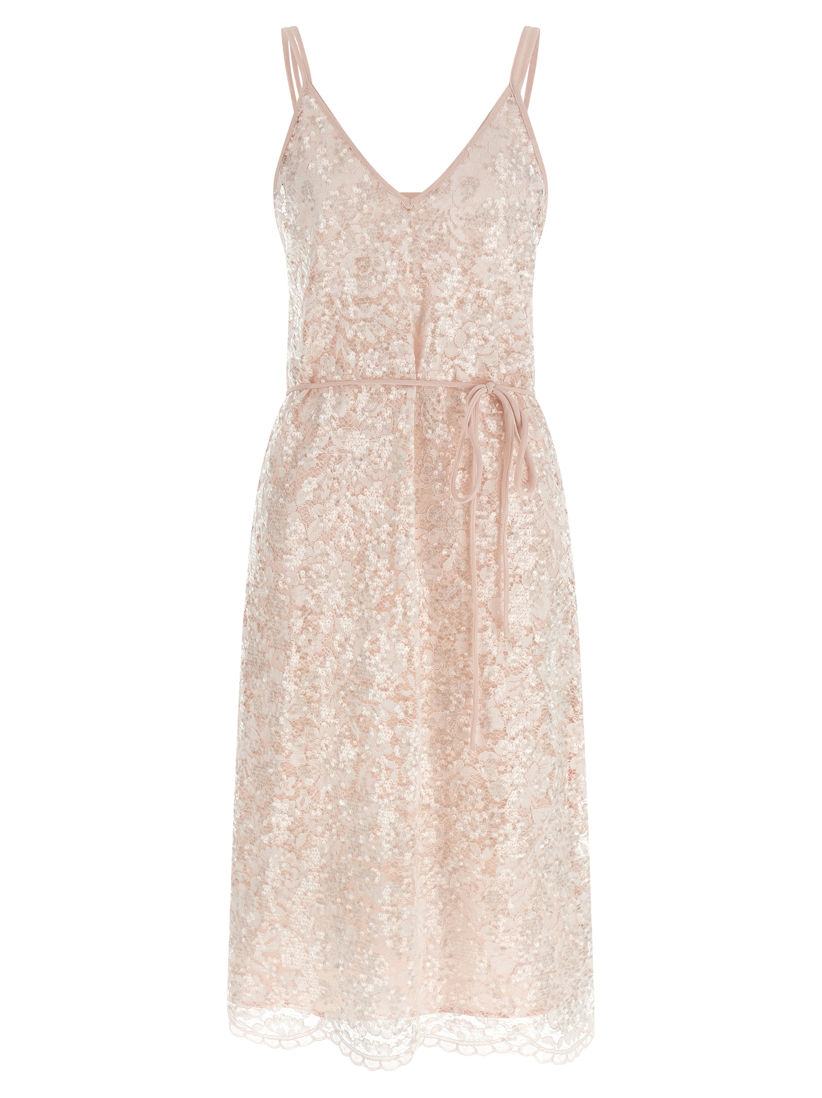 Multicolor Polyester Midi Dress