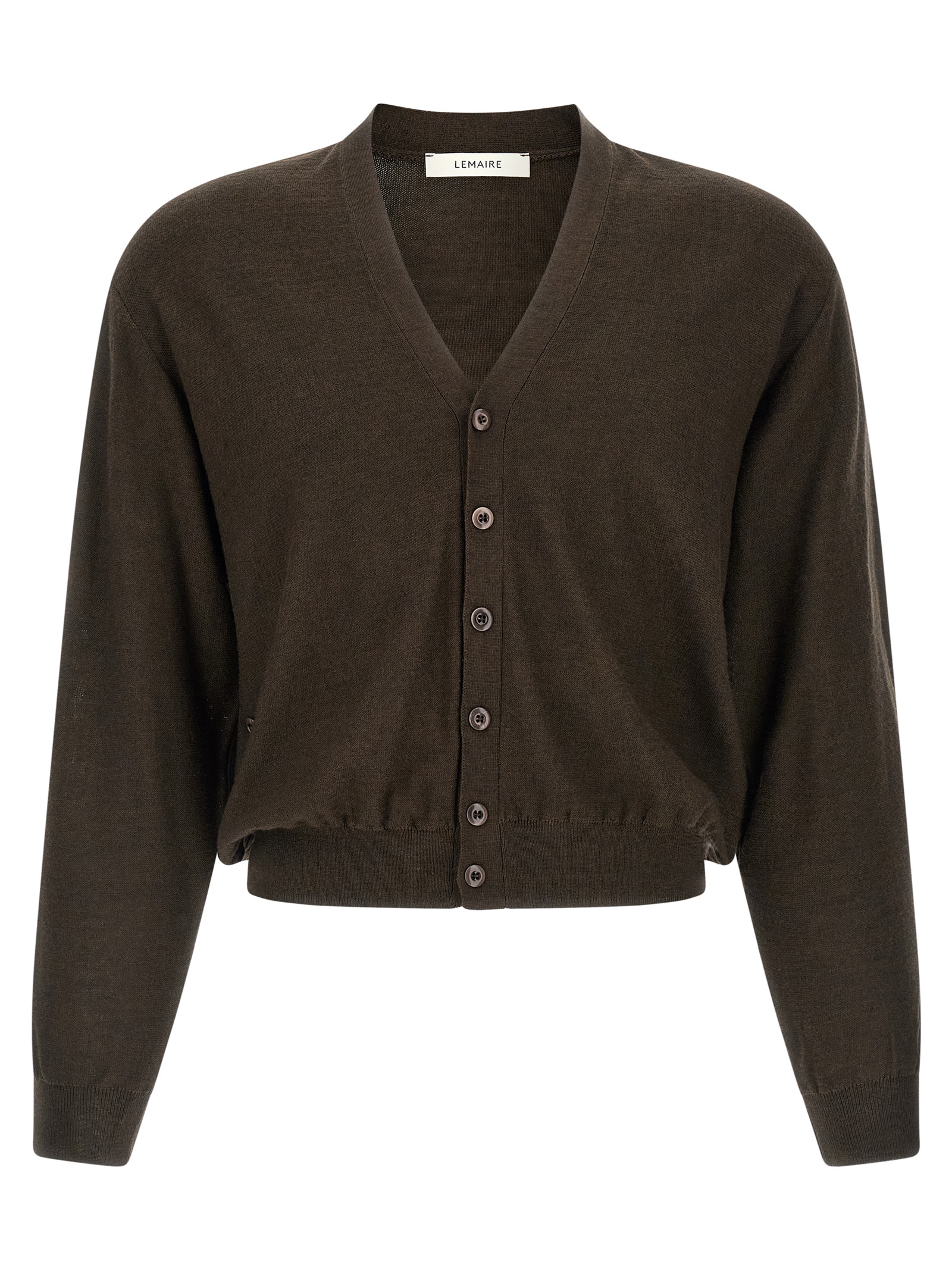 Lemaire Brown Marabou Men's Cardigan