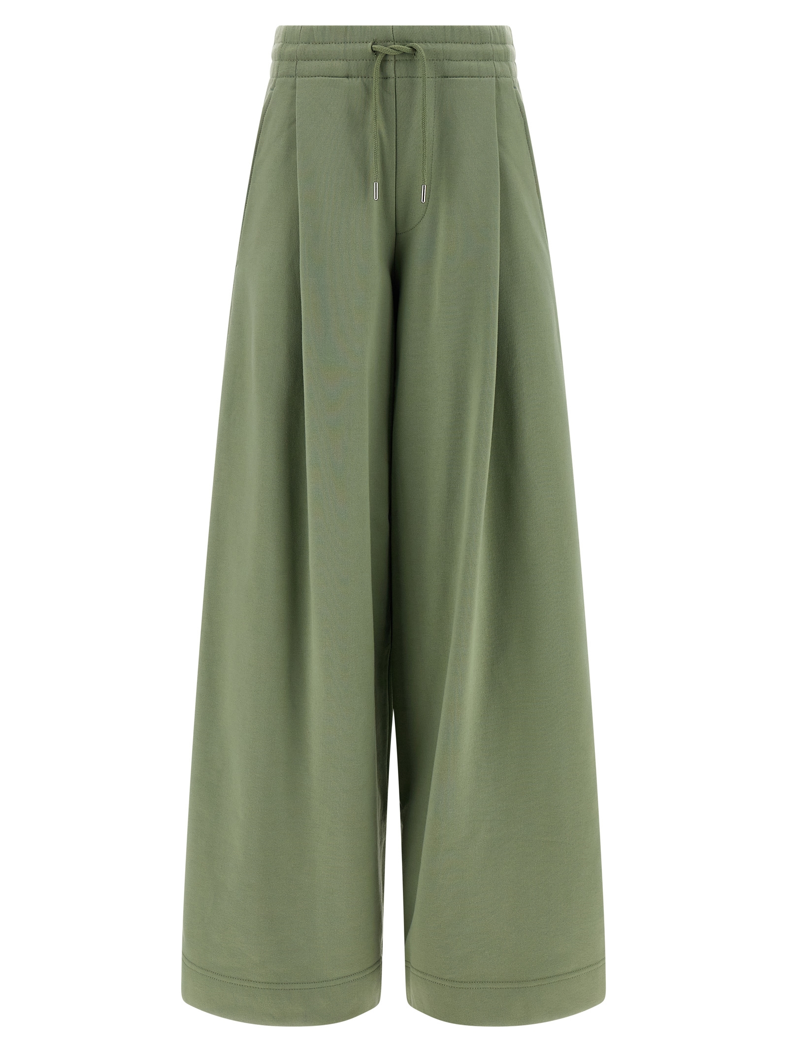 Bicolor Cotton Casual Pants