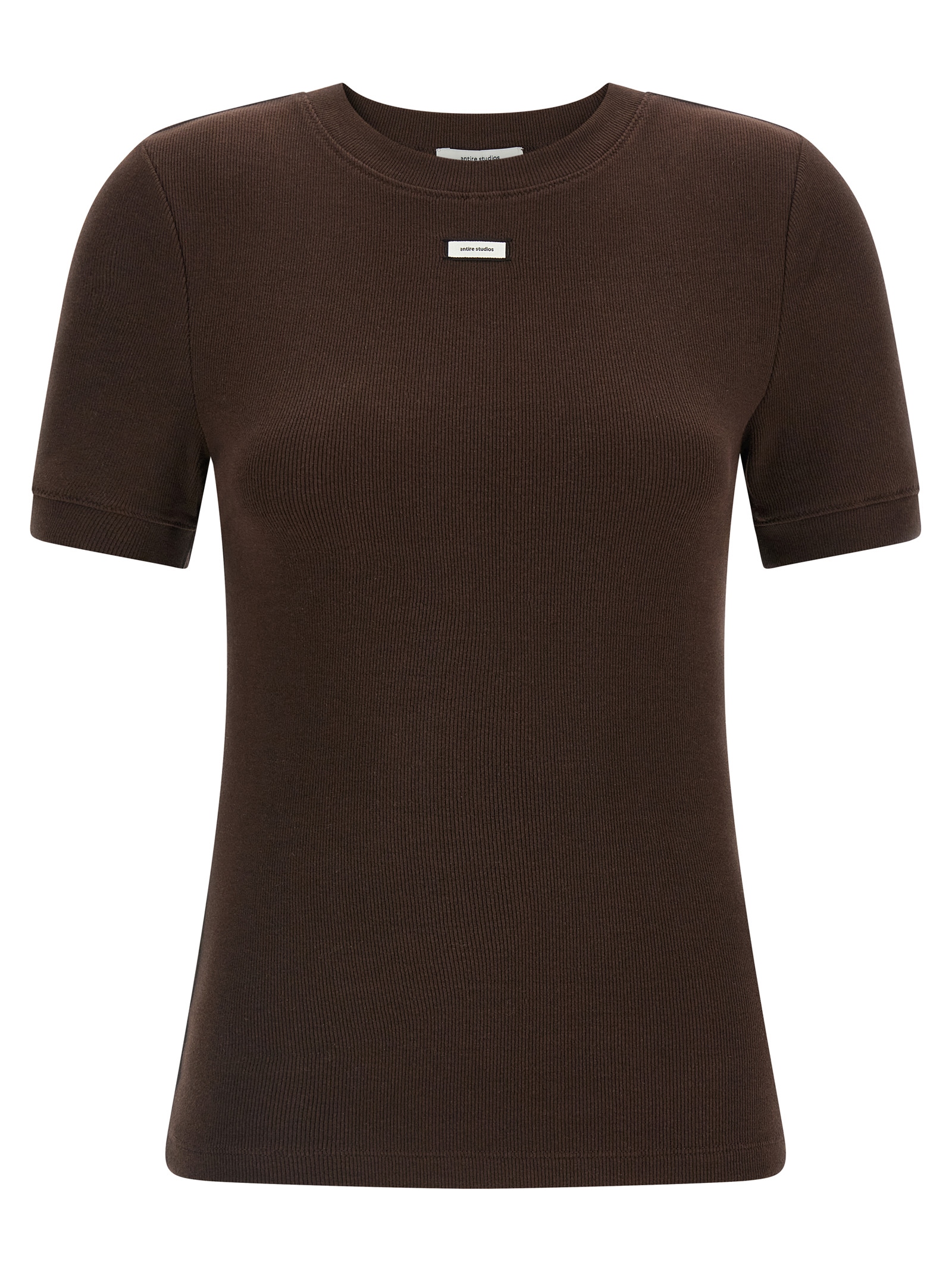 Brown Cotton T-Shirt