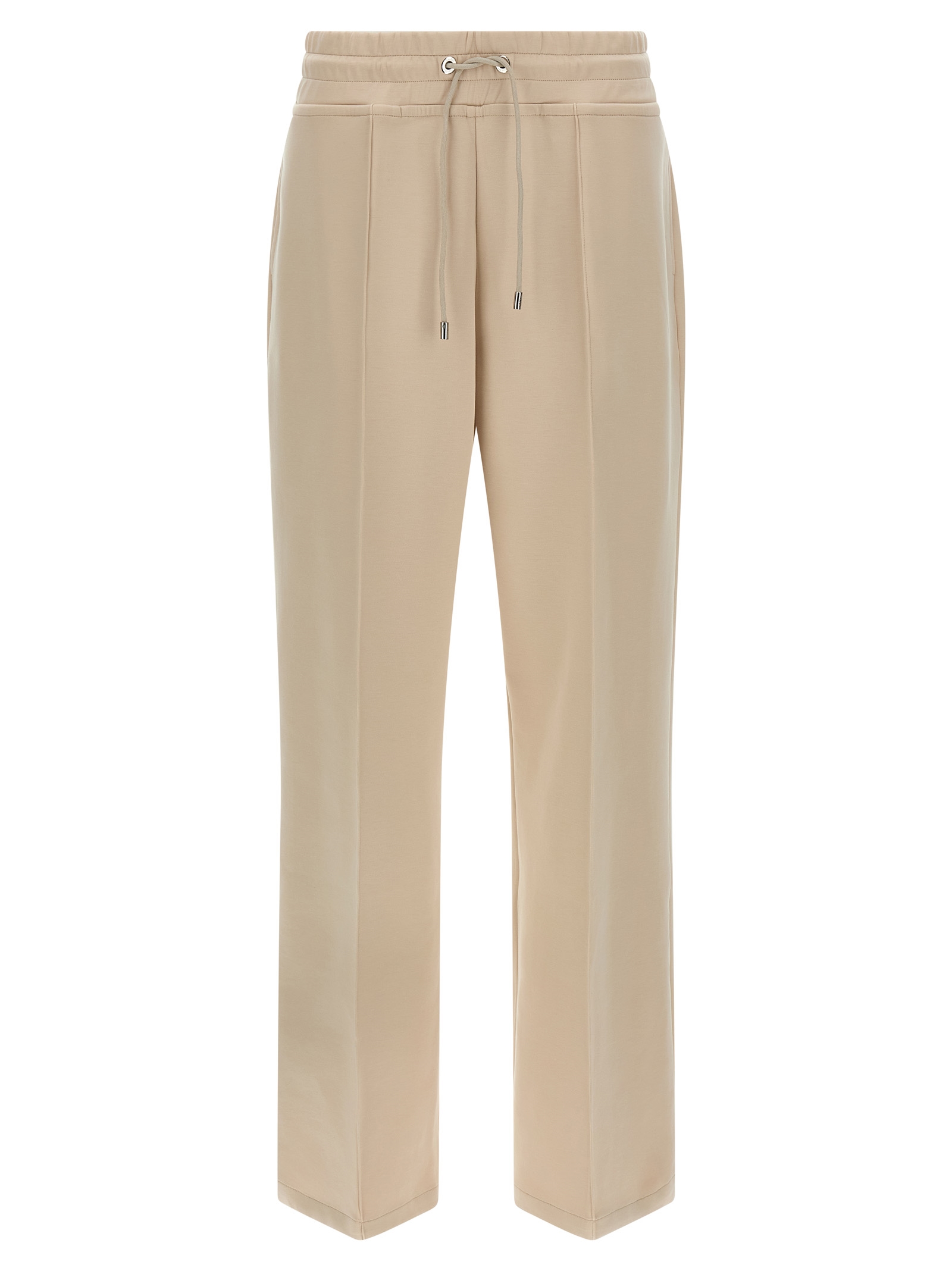 Beige Cotton Joggers (Workout Pants)