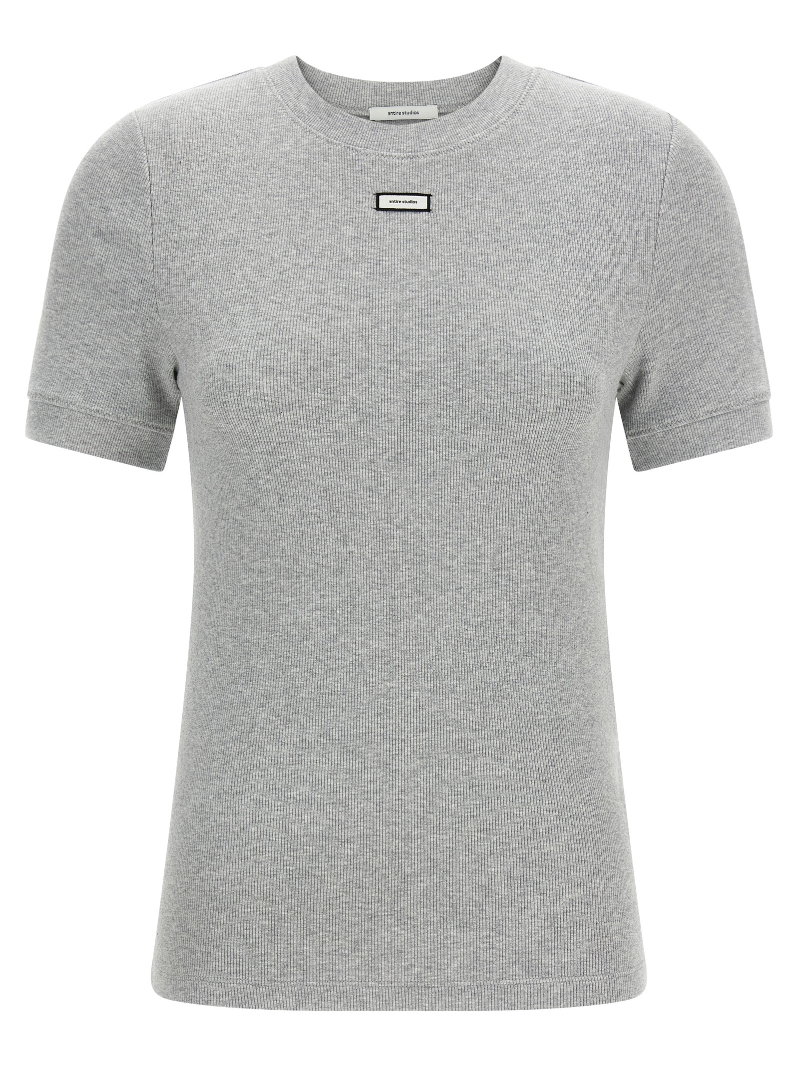 Gray Cotton T-Shirt